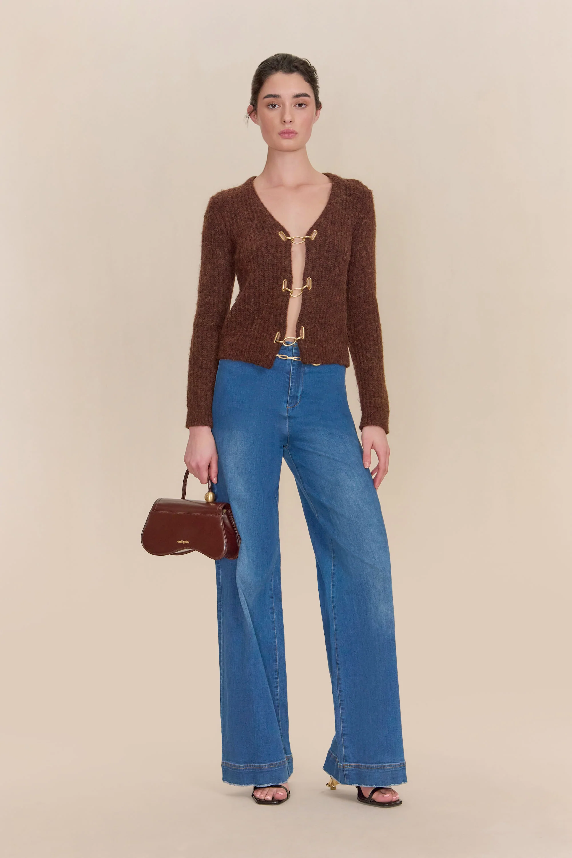 ADEL KNIT CARDIGAN - JAVA - Image 2