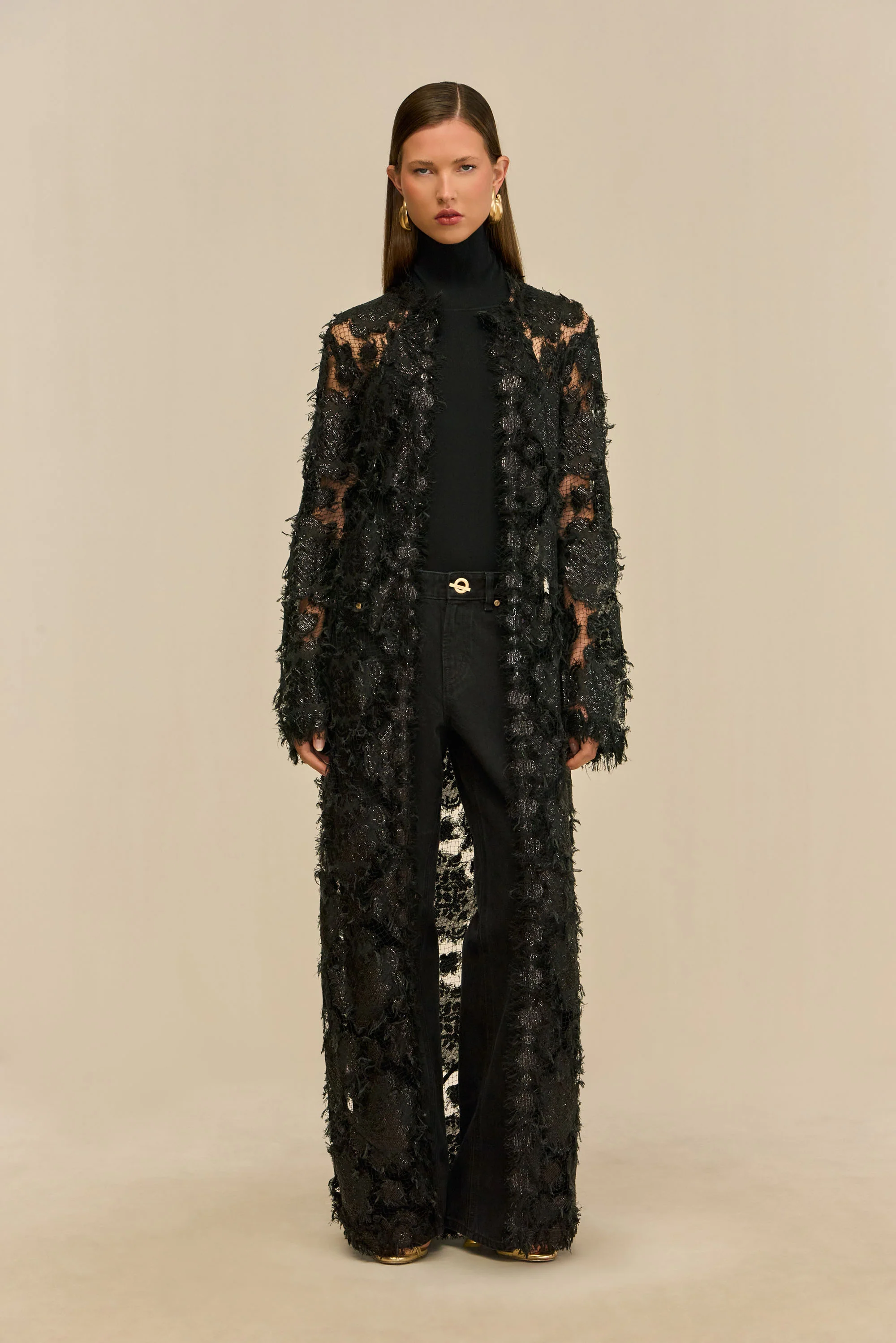 ALESSIO DUSTER - BLACK - Image 5