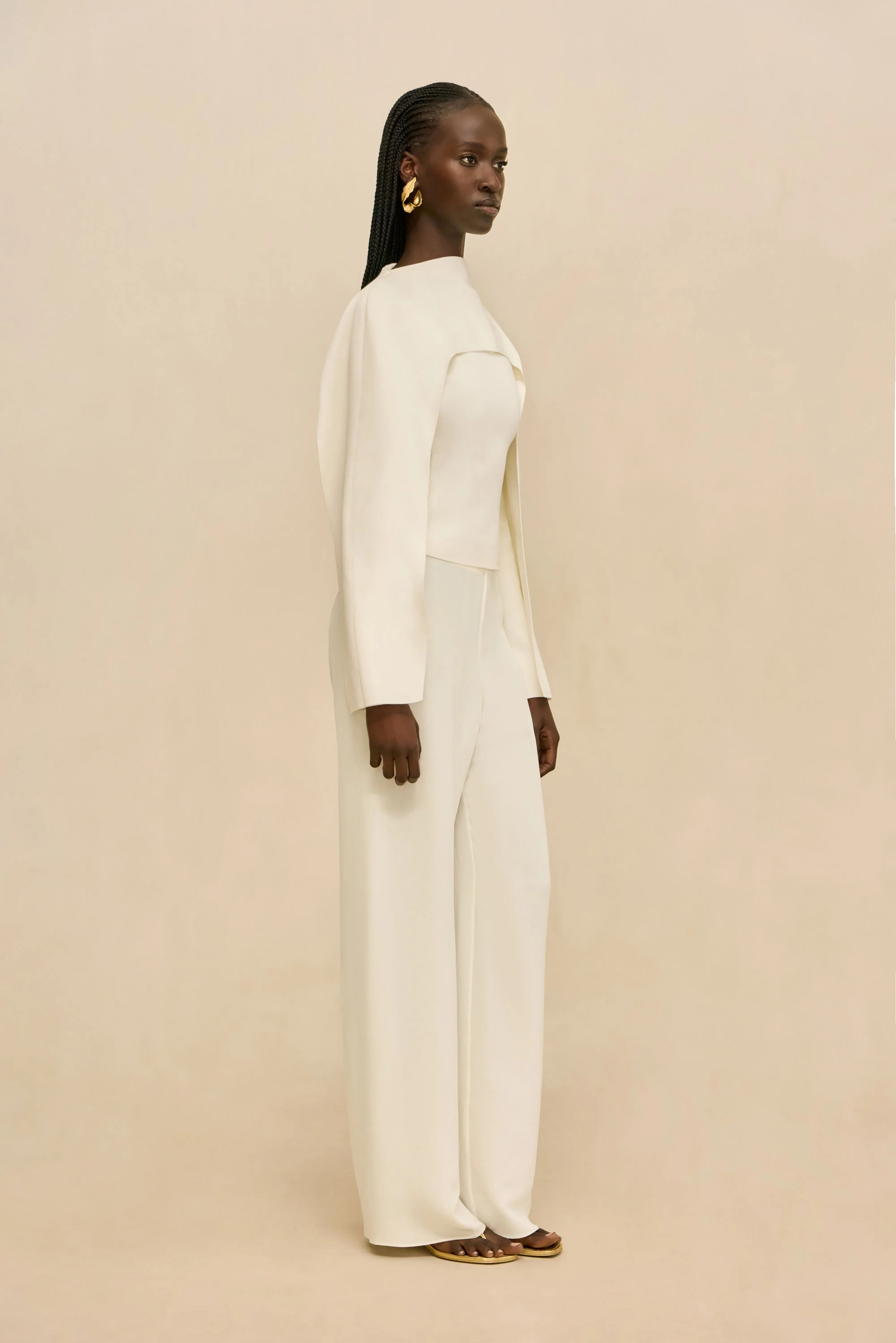 ALKA KNIT TOP - OFF WHITE - Image 4