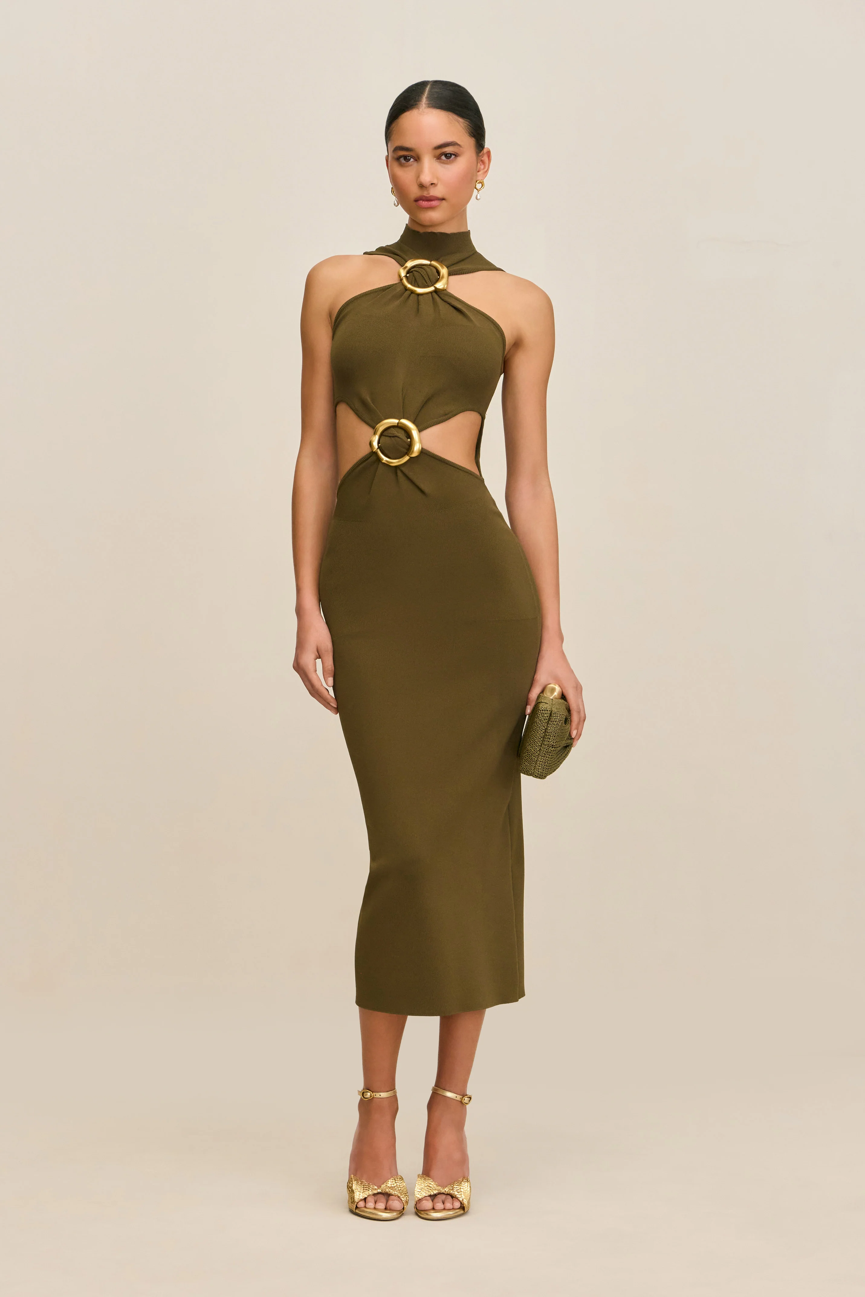 AMBAR KNIT DRESS - NYMPH