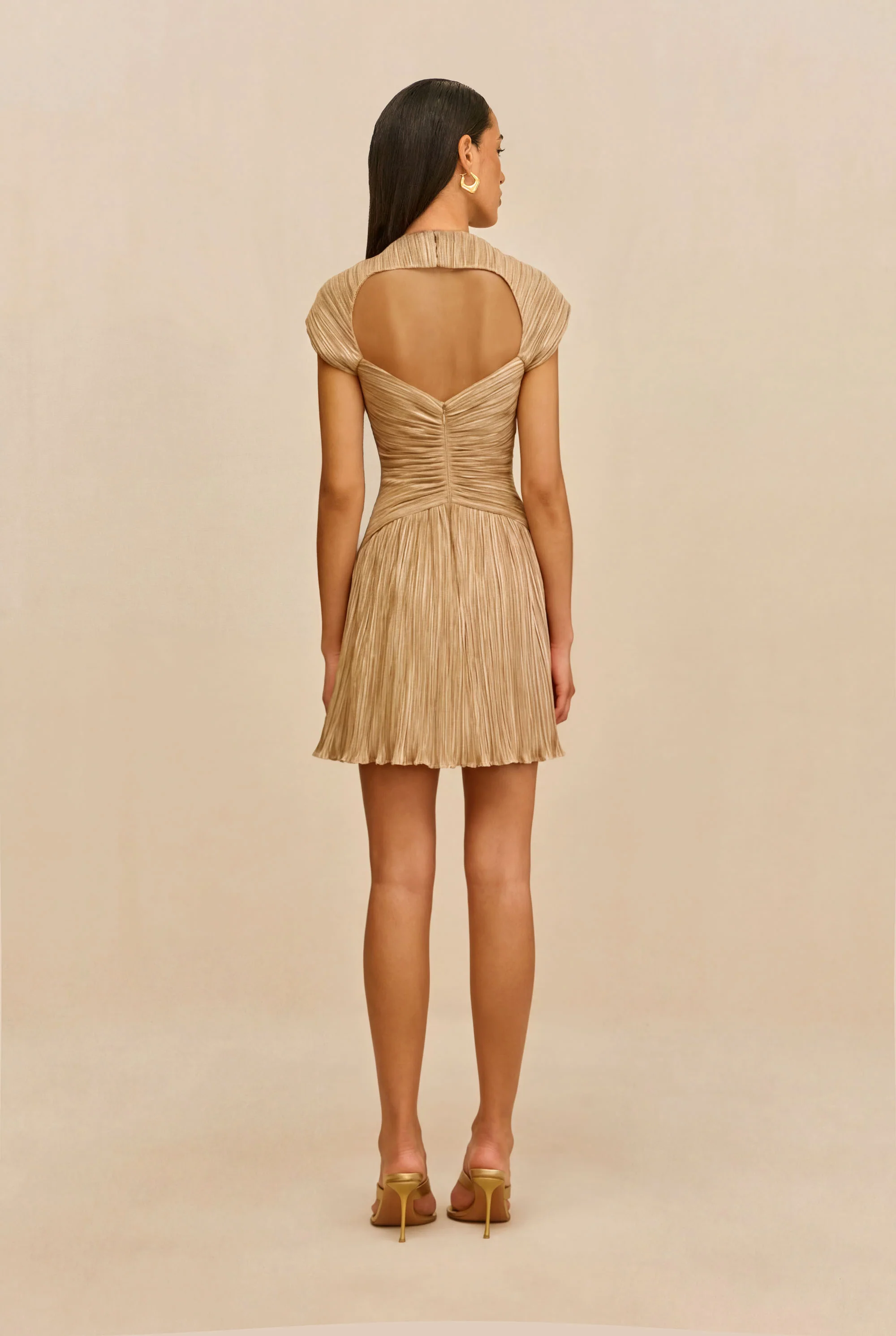 ANDROMEDA DRESS - SESAME - Image 4