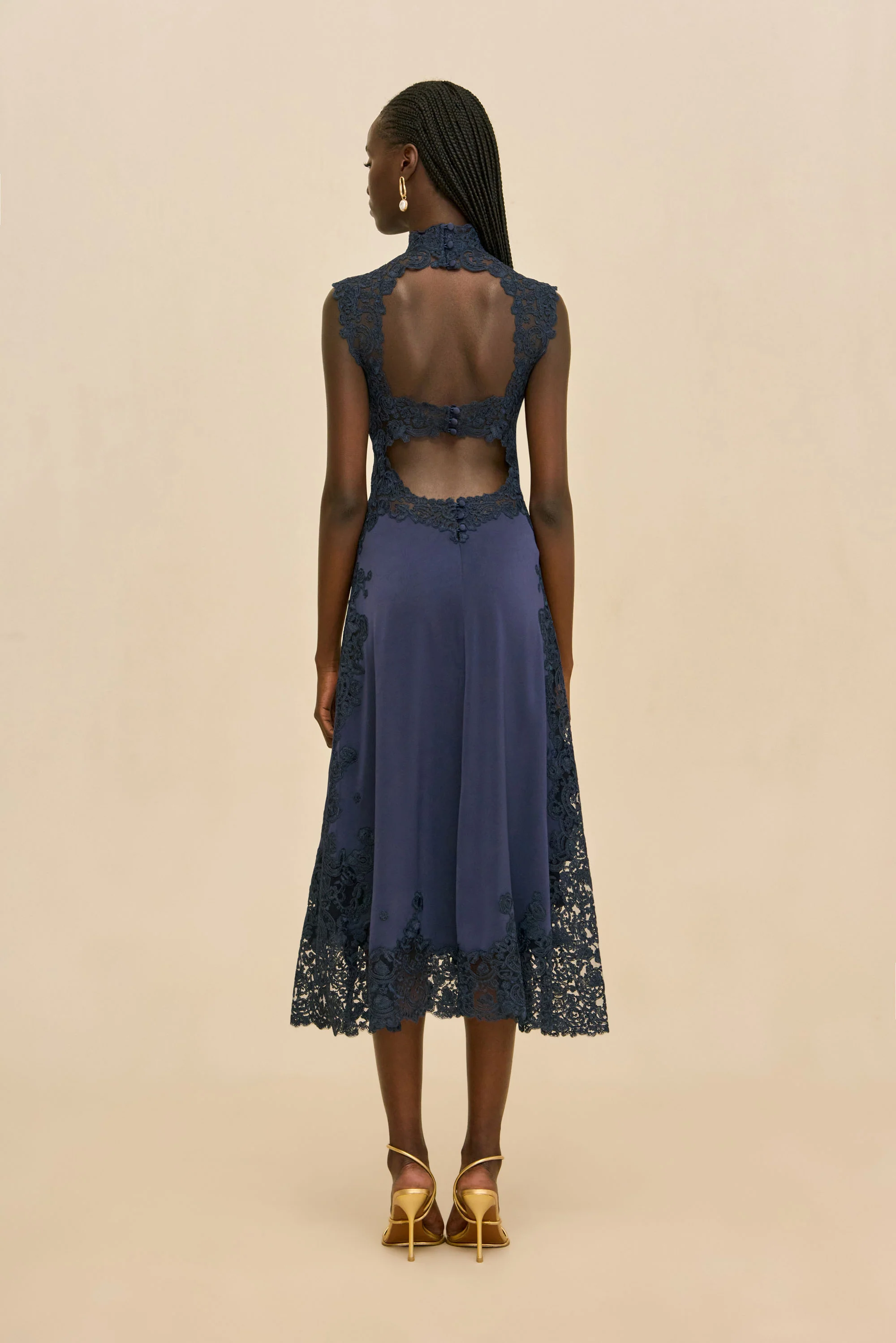 ANIMA DRESS - DEEP LAKE - Image 3