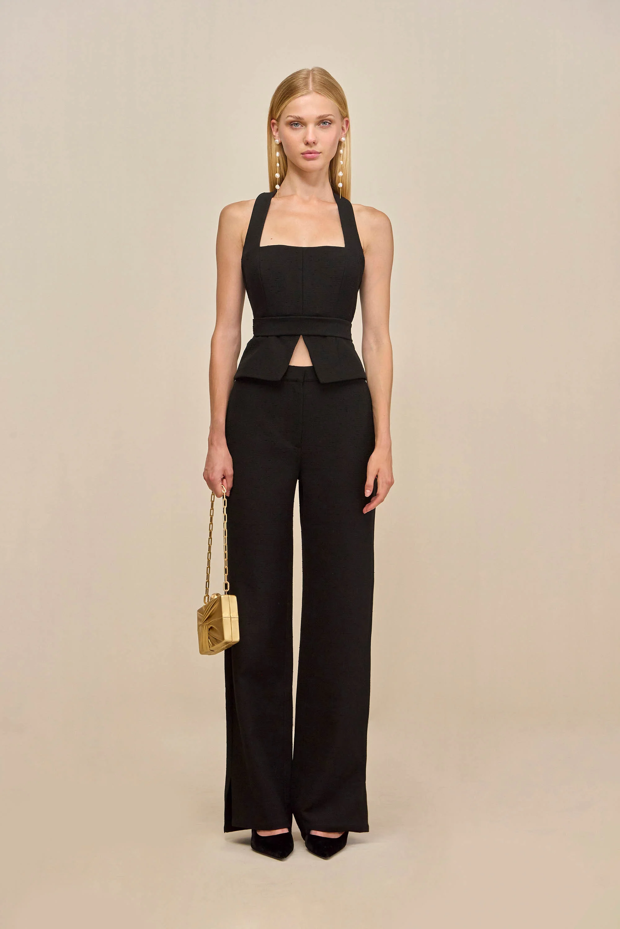 ANITA TOP - BLACK - Image 2