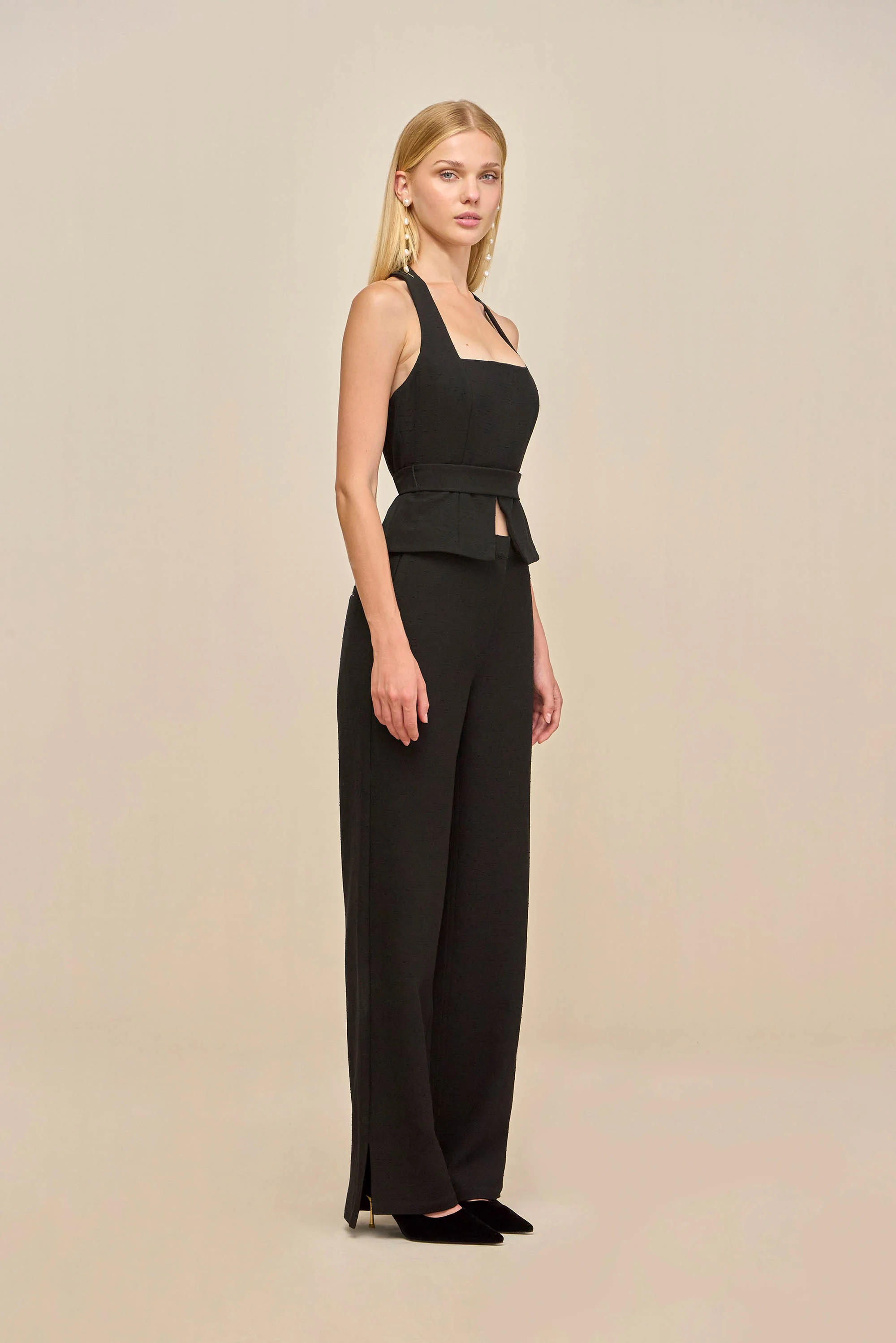ANITA TOP - BLACK - Image 4