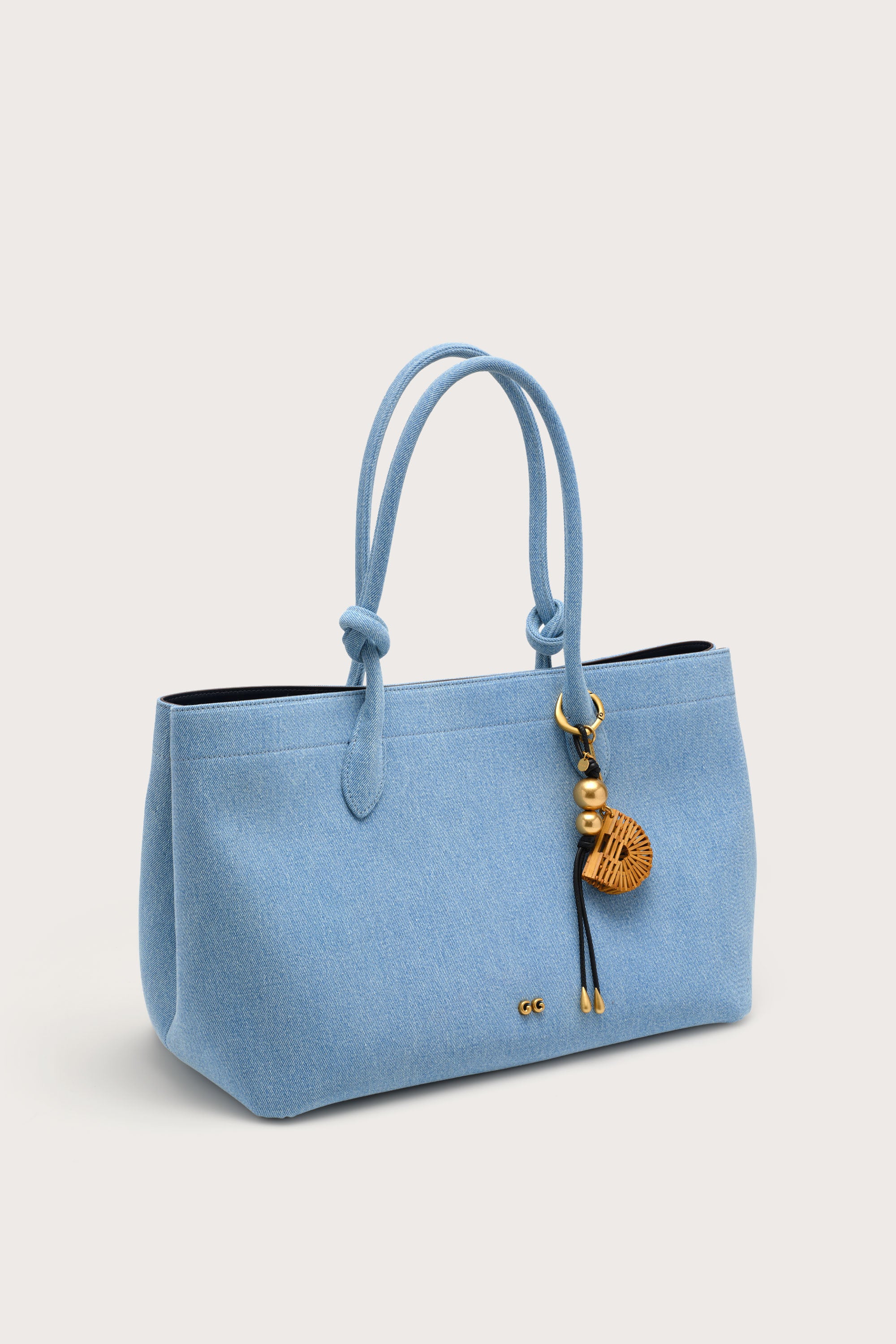 ARIELLA TOTE BAG - VINTAGE BLUE - Image 5