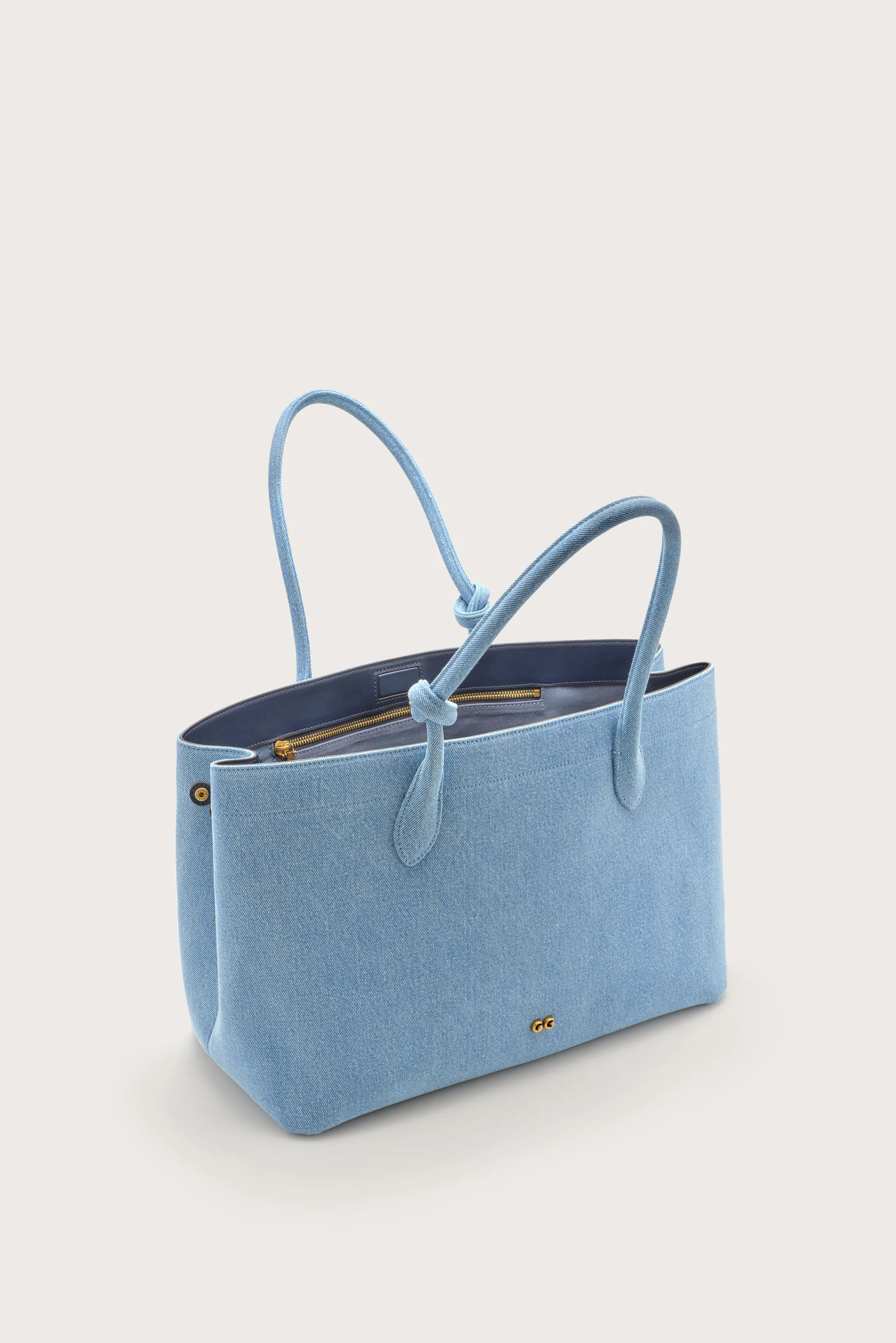 ARIELLA TOTE BAG - VINTAGE BLUE - Image 6