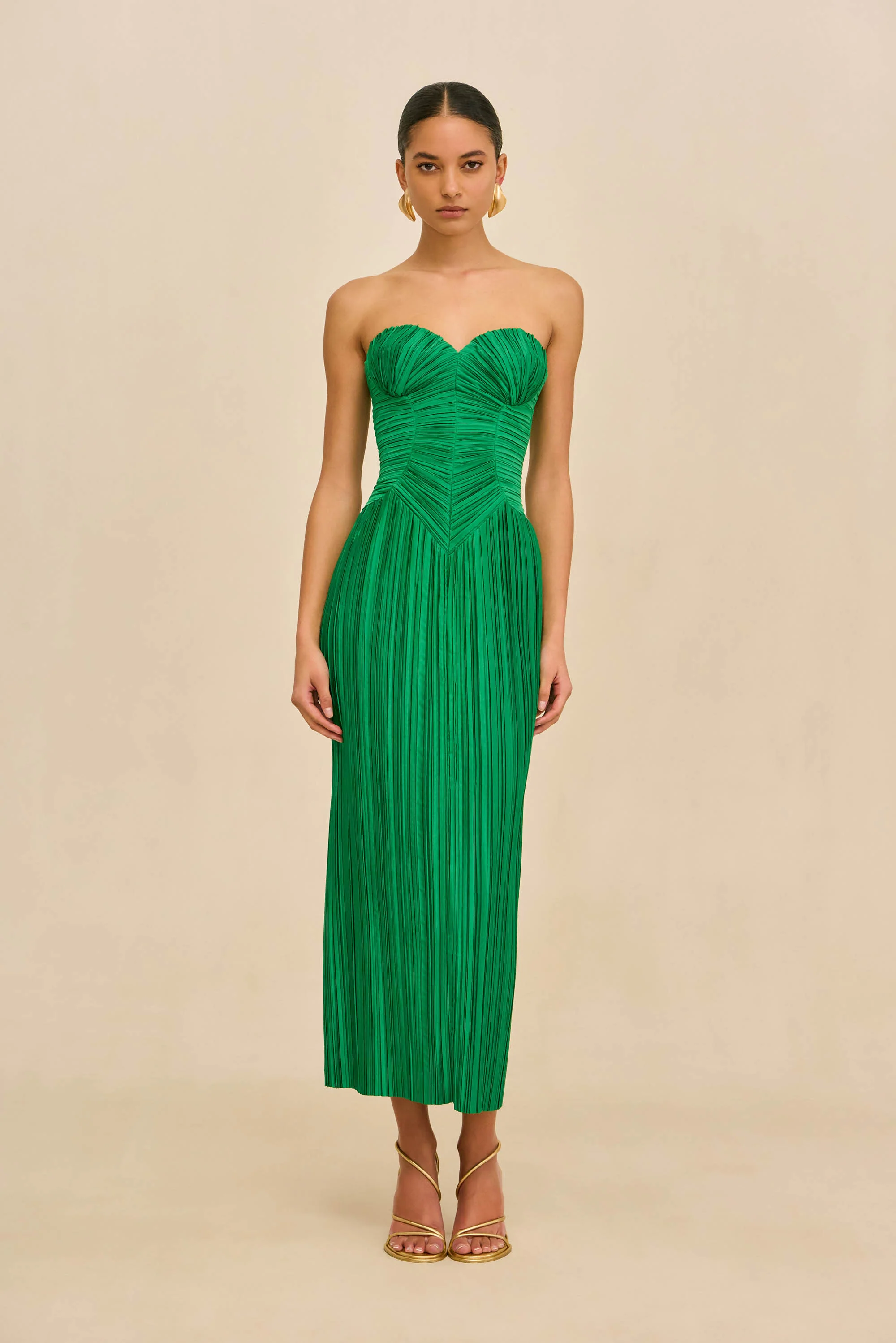 ASHIKA GOWN - MALACHITE