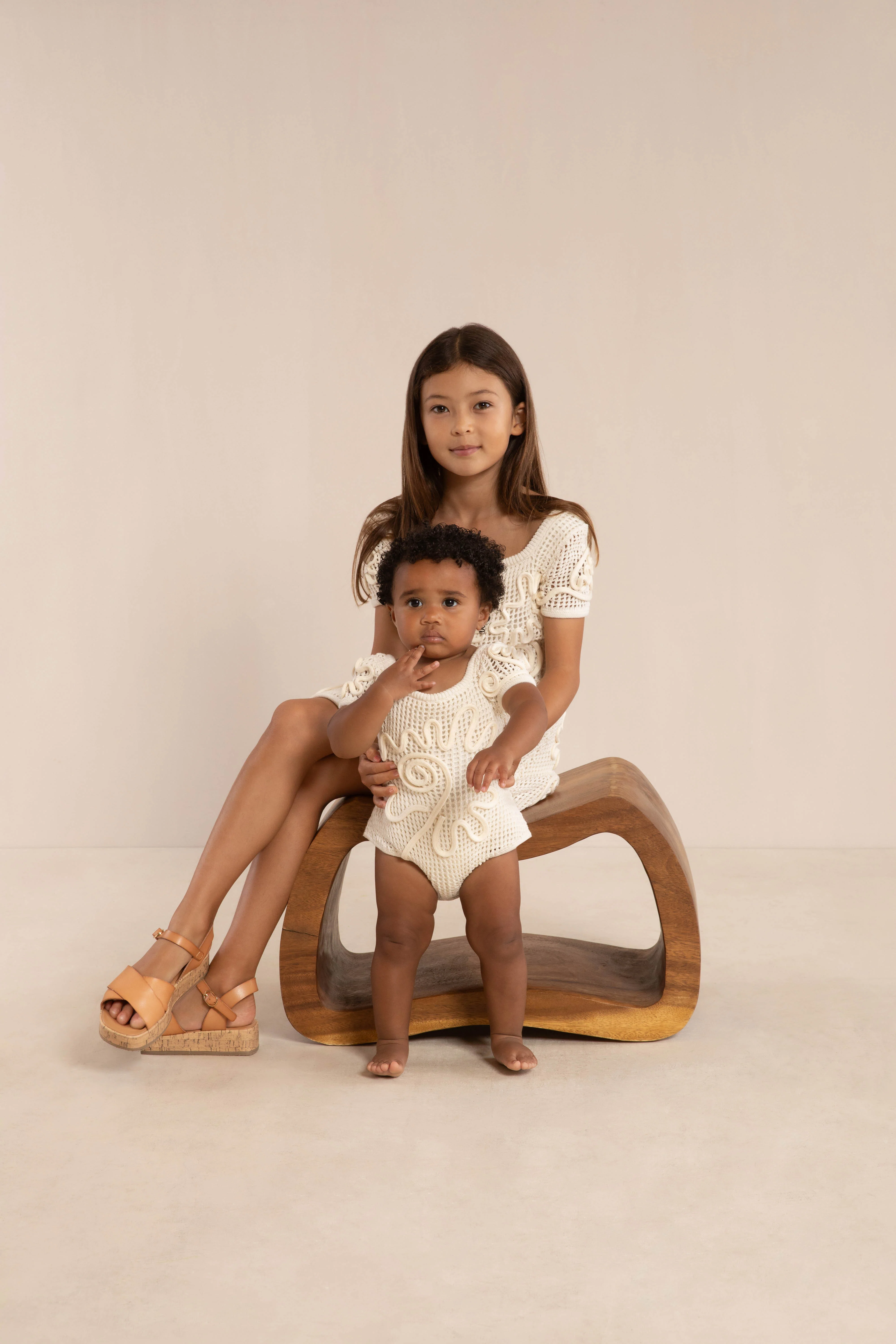 BABY NISSA JUMPSUIT - OFF WHITE - Image 2