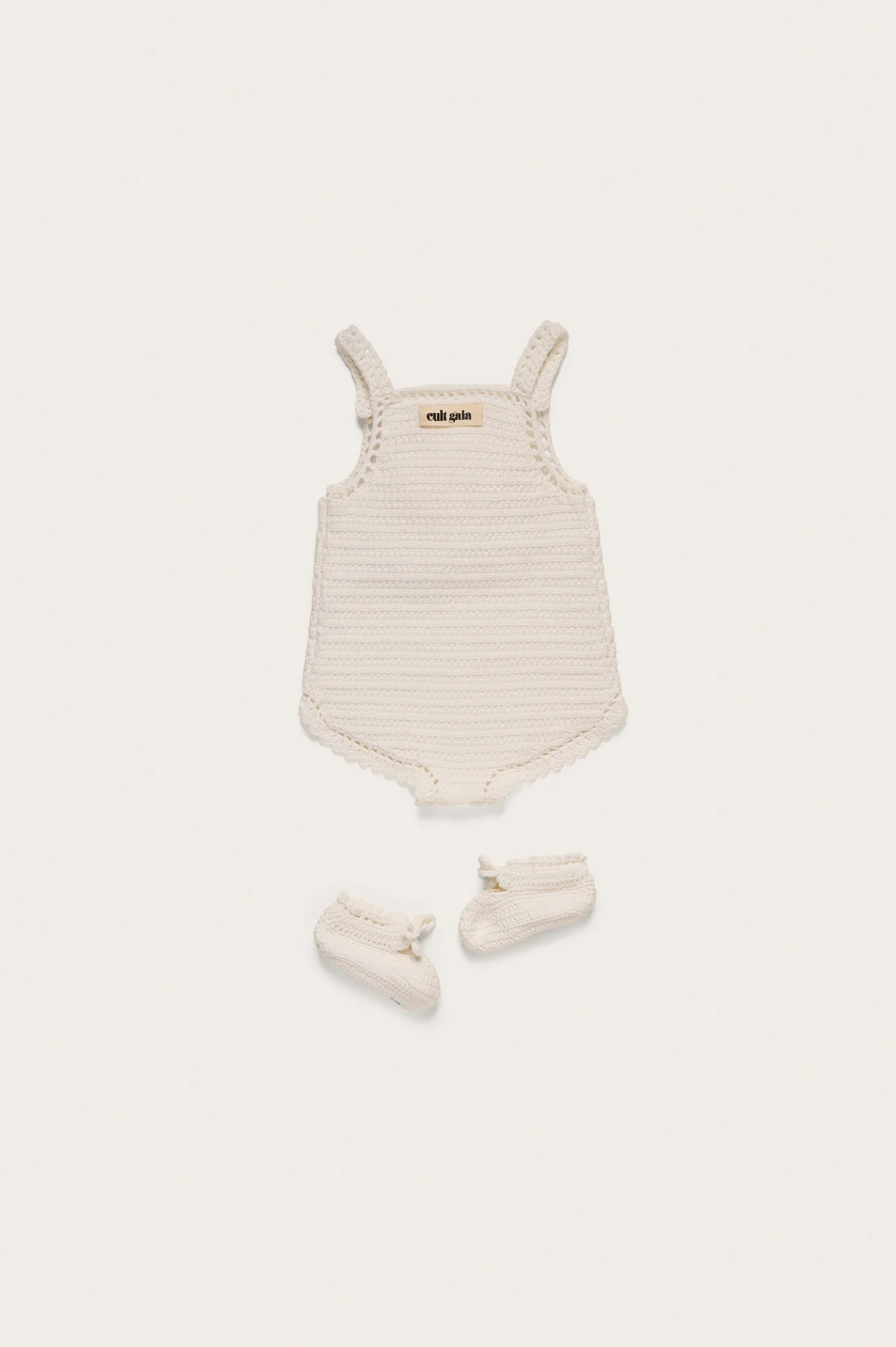 BABY SHAH JUMPSUIT SET - OFF WHITE - Image 5