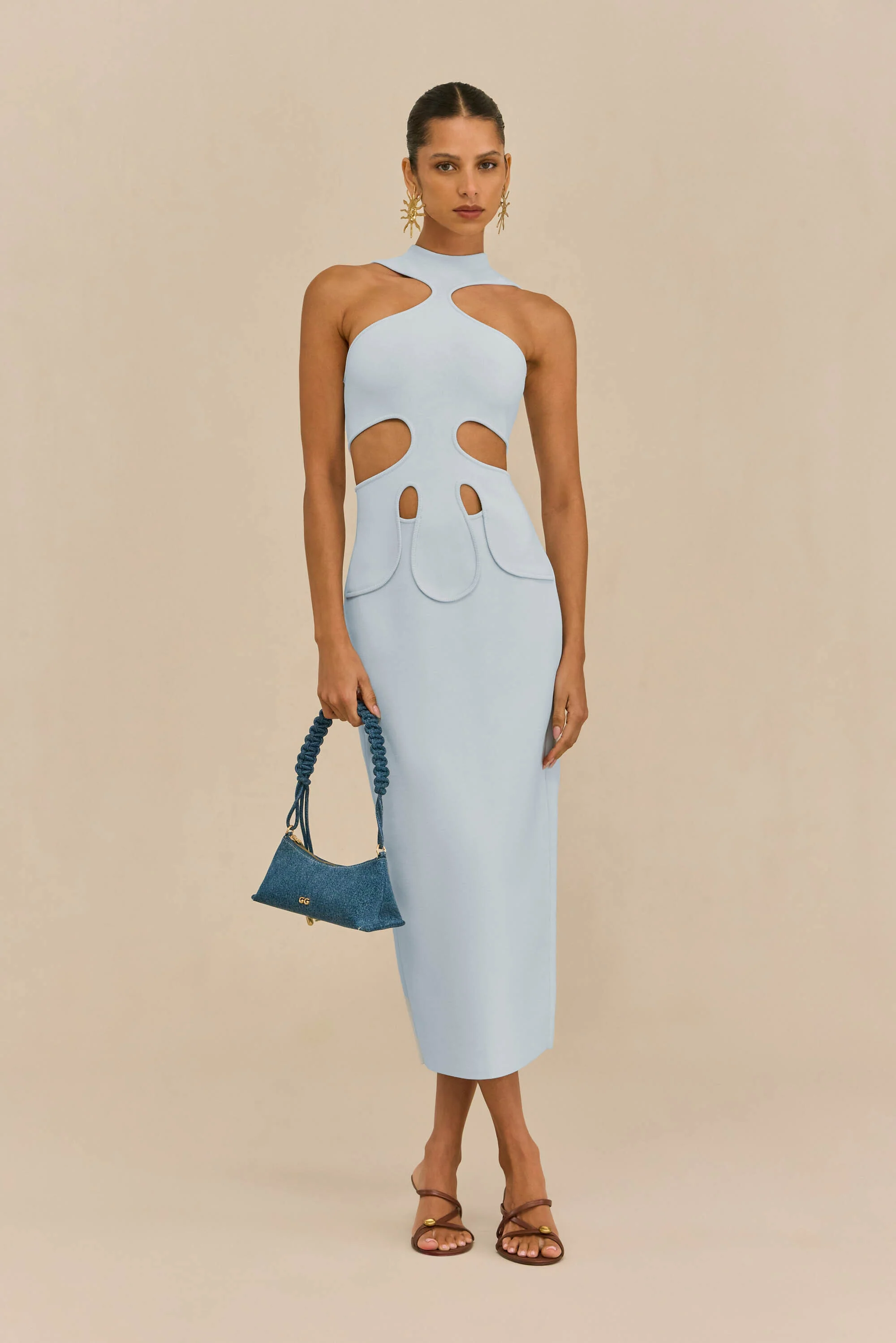 BAYLEE KNIT DRESS - BREEZE