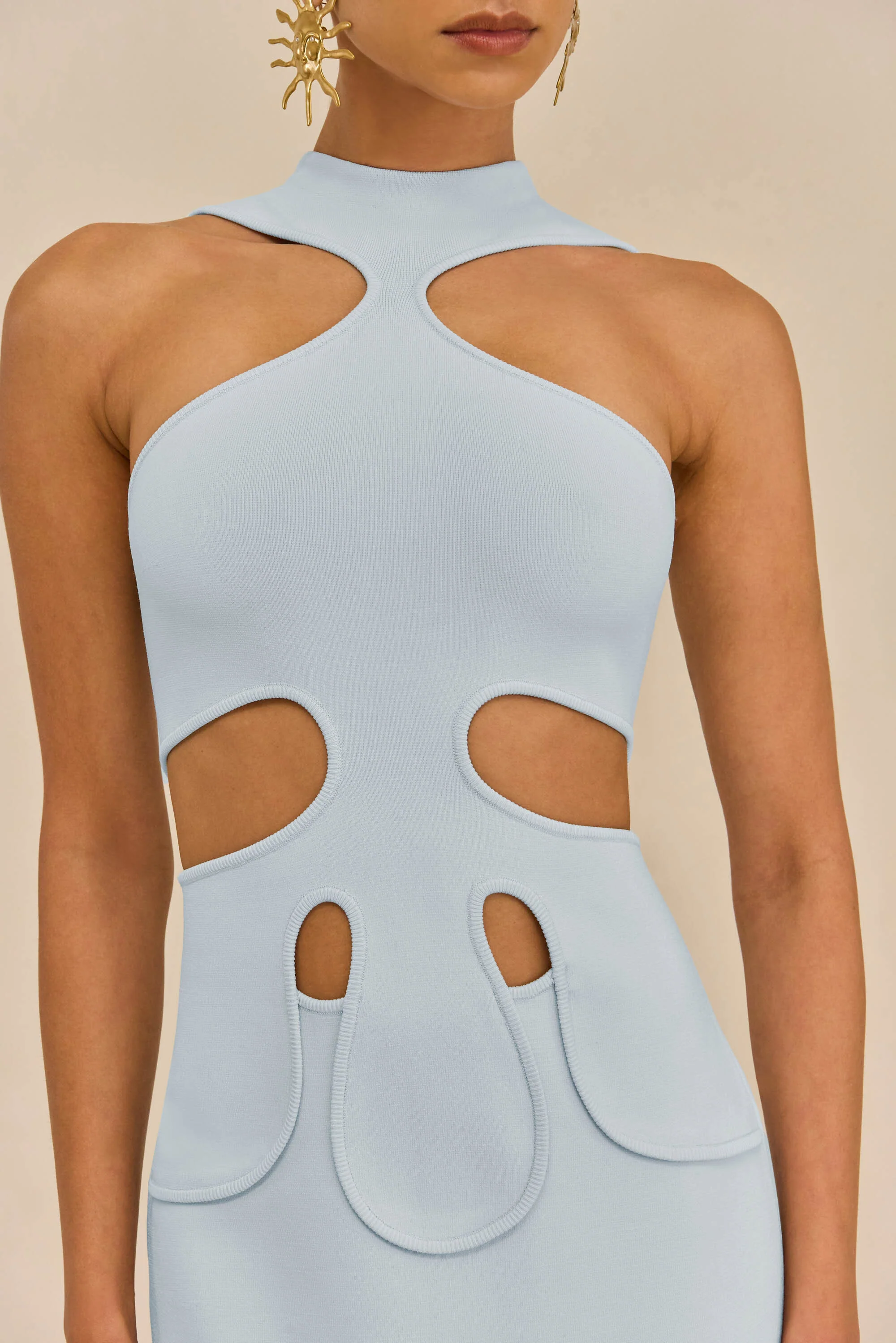 BAYLEE KNIT DRESS - BREEZE - Image 4