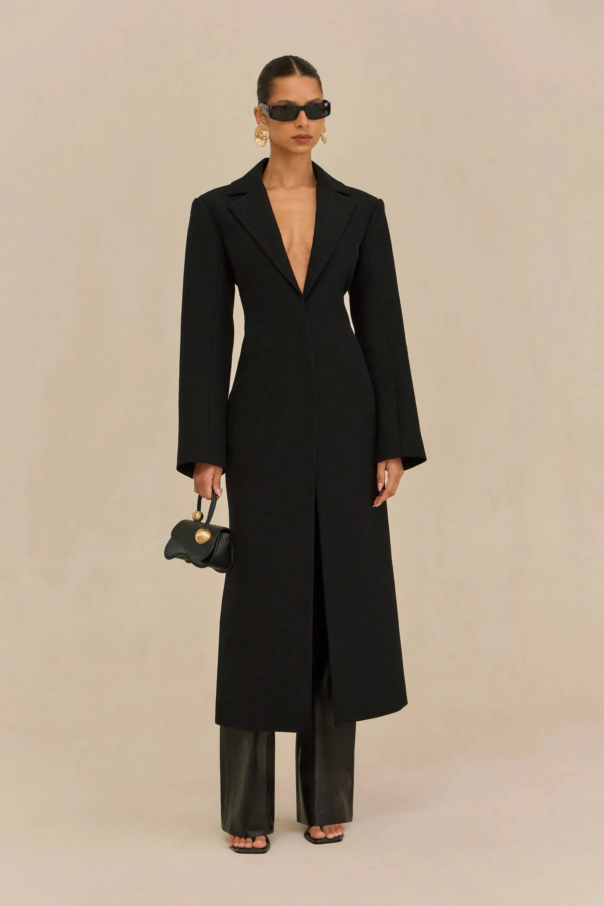 BENNETT COAT - BLACK - Image 3