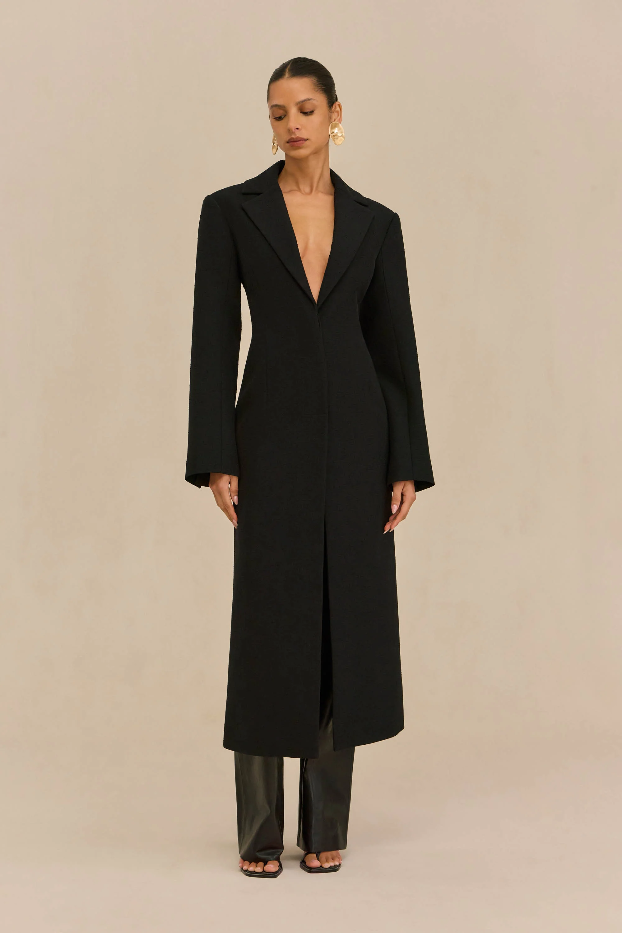 BENNETT COAT - BLACK - Image 5