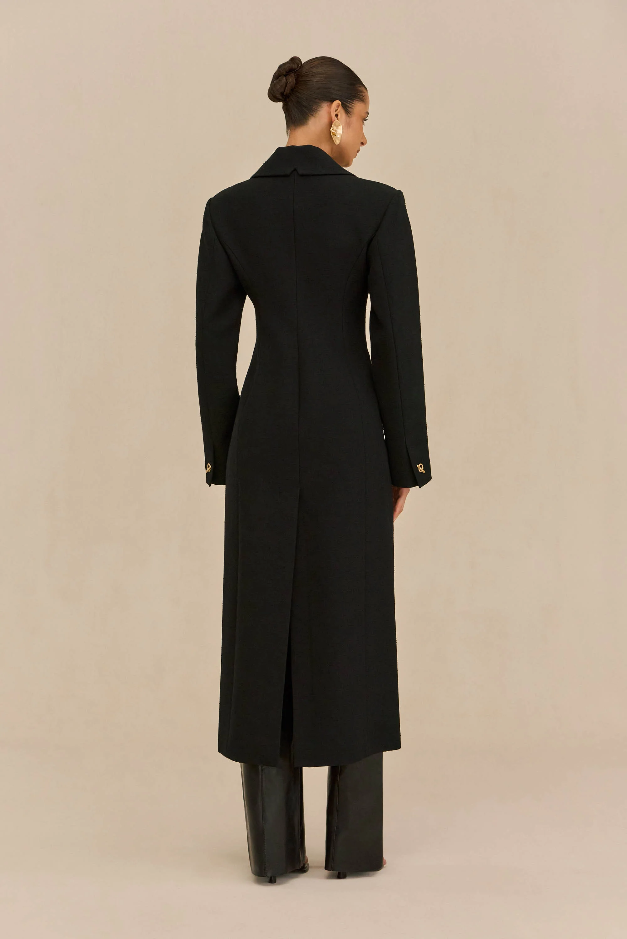 BENNETT COAT - BLACK - Image 7