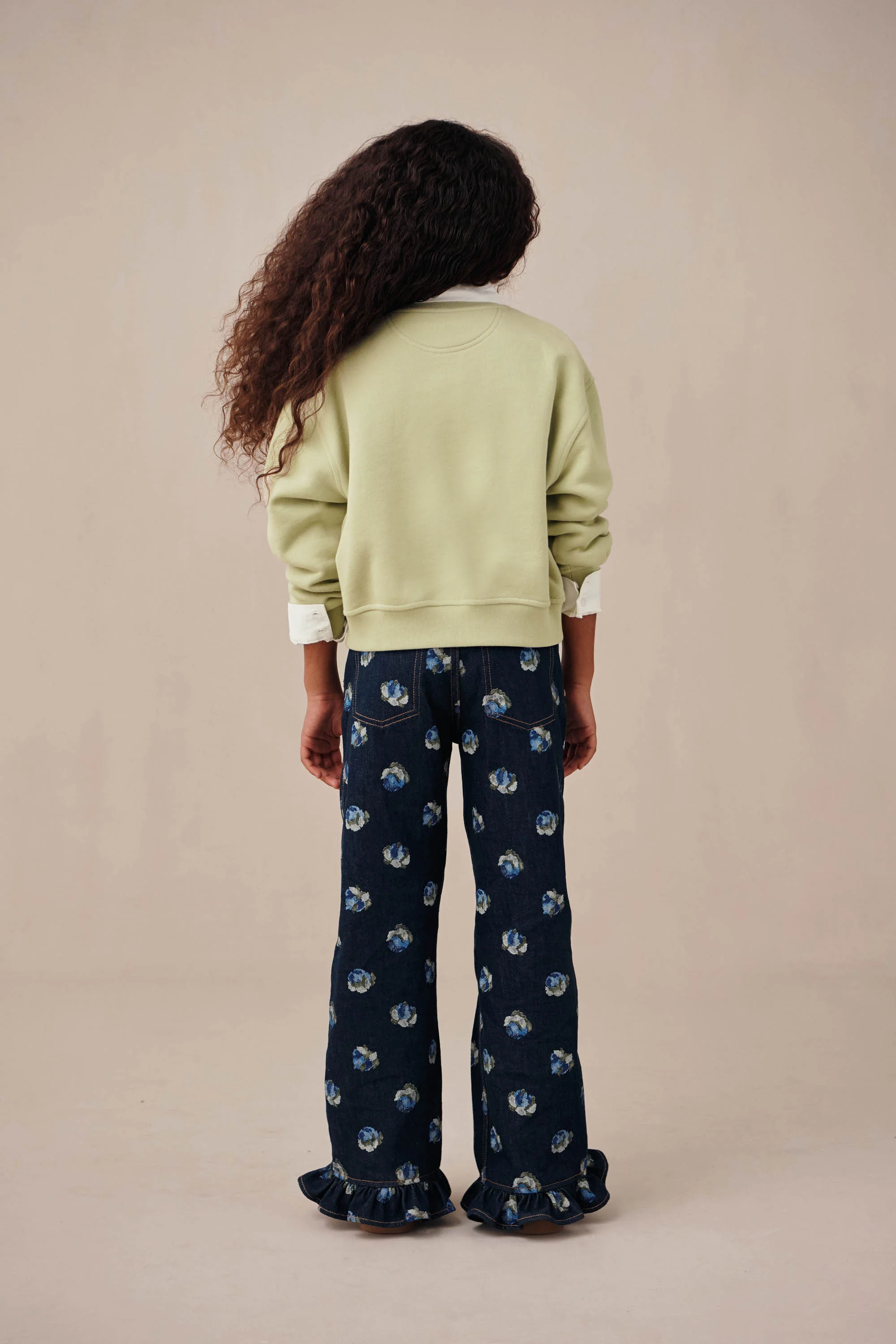 KIDS CARINNA SWEATSHIRT - LIGHT PASTURE - Image 5