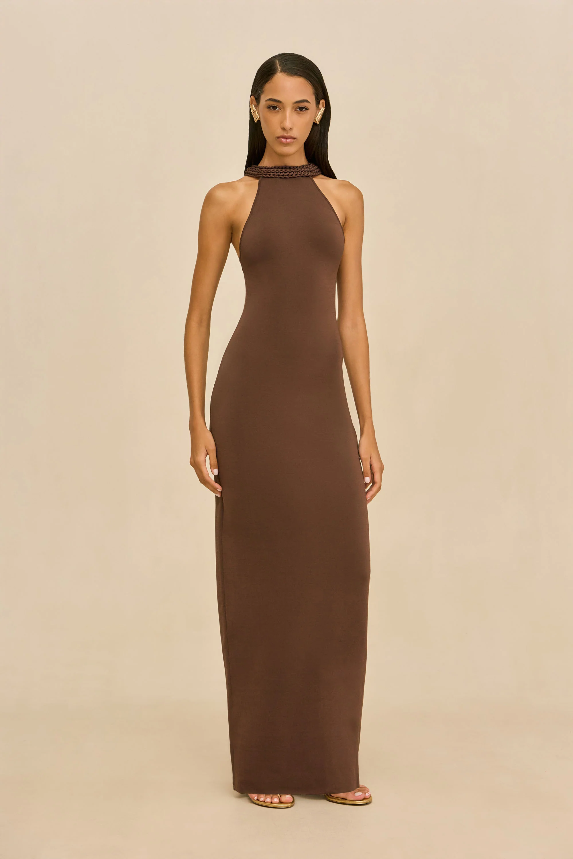 CASSIDY KNIT GOWN - LUWAK - Image 4