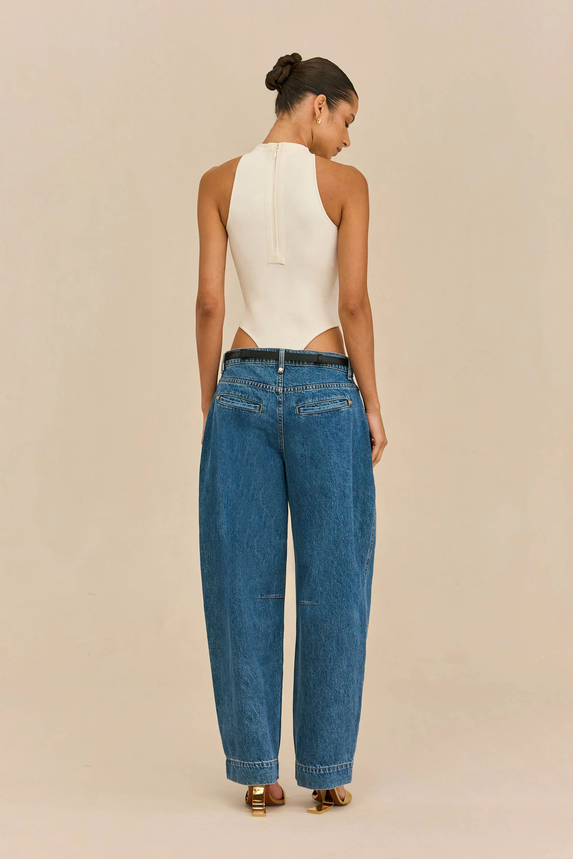 CASSIUS KNIT BODYSUIT - OFF WHITE - Image 5