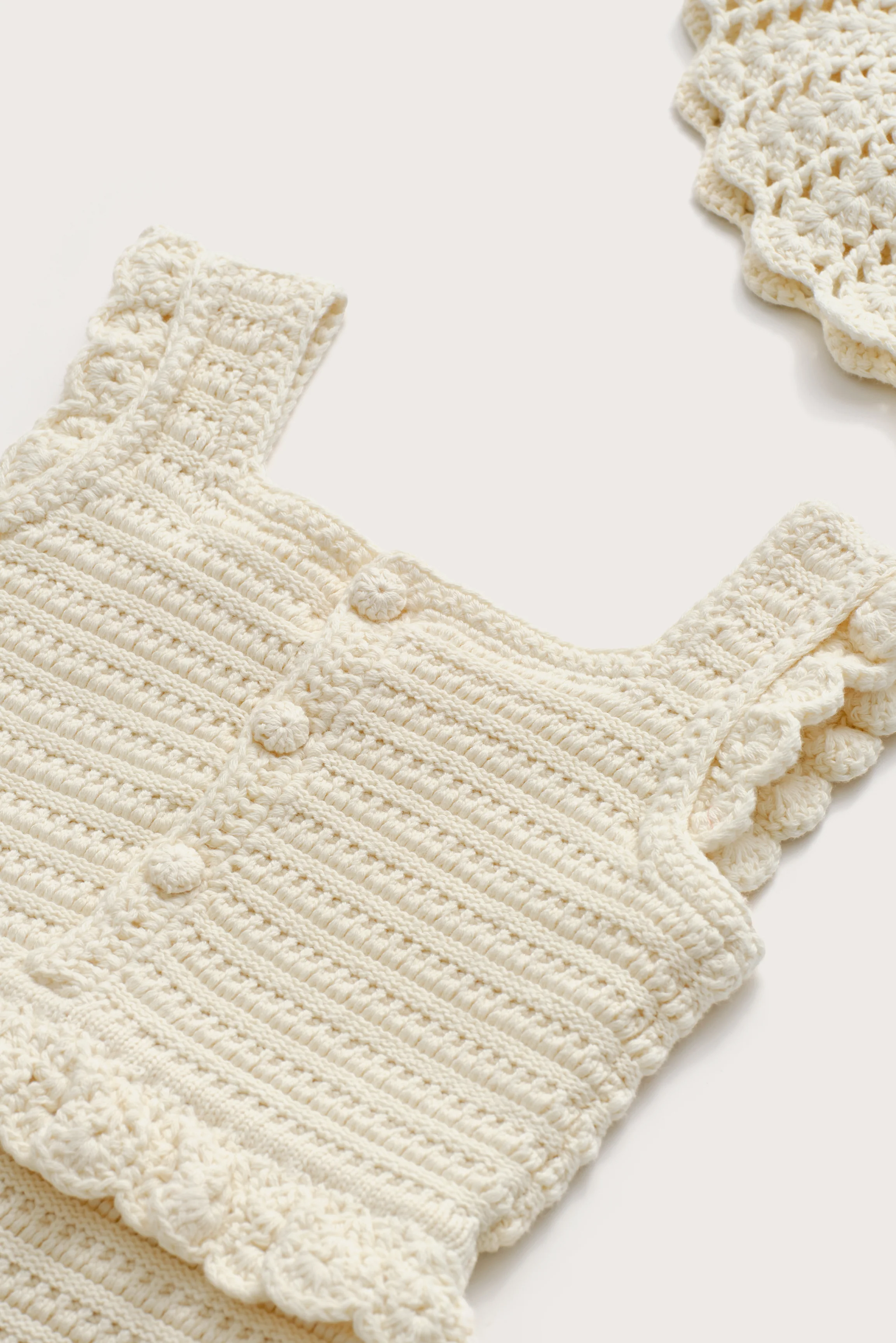 BABY CATALINA JUMPSUIT SET - OFF WHITE - Image 3