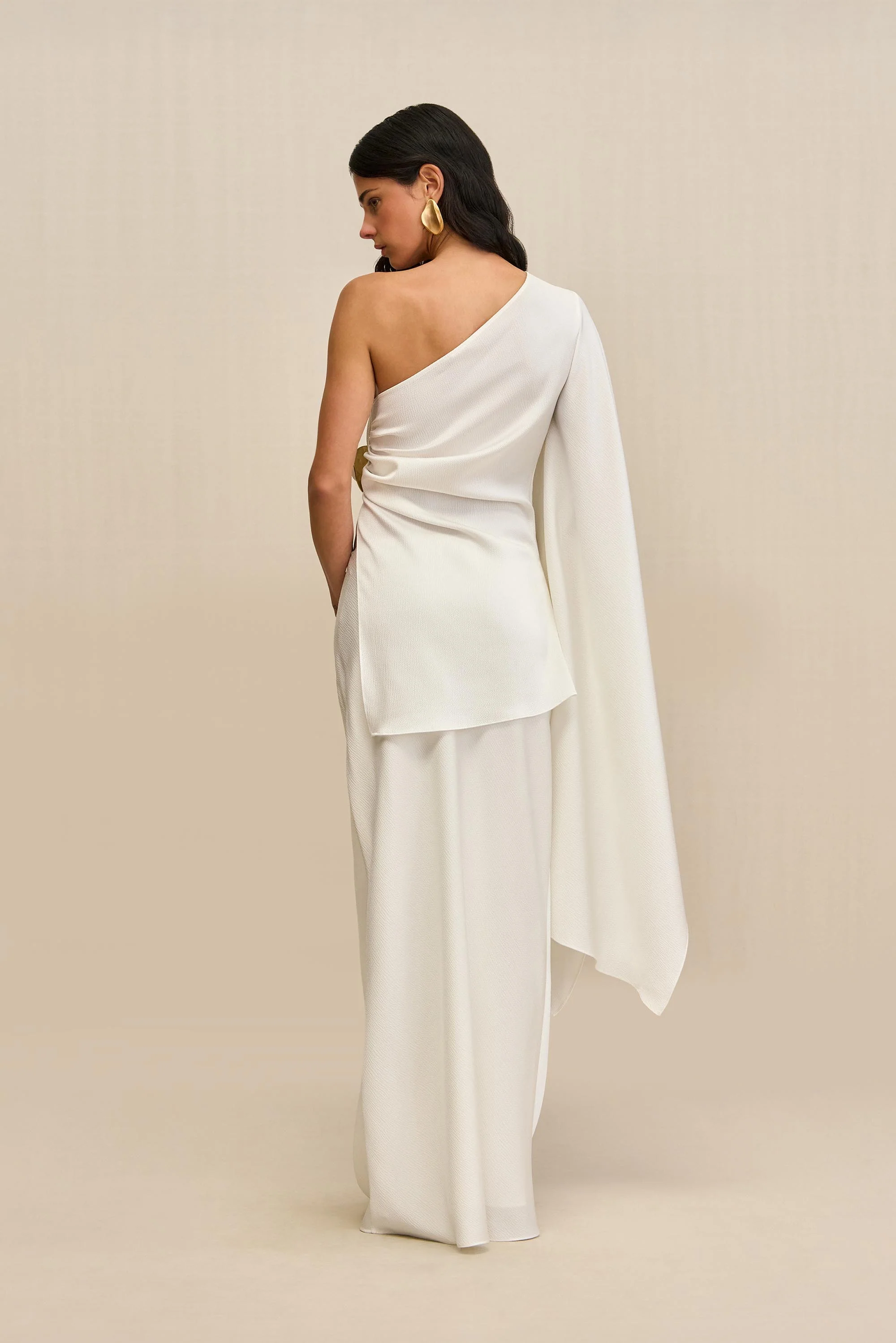 CHANTEL SKIRT - OFF WHITE - Image 4