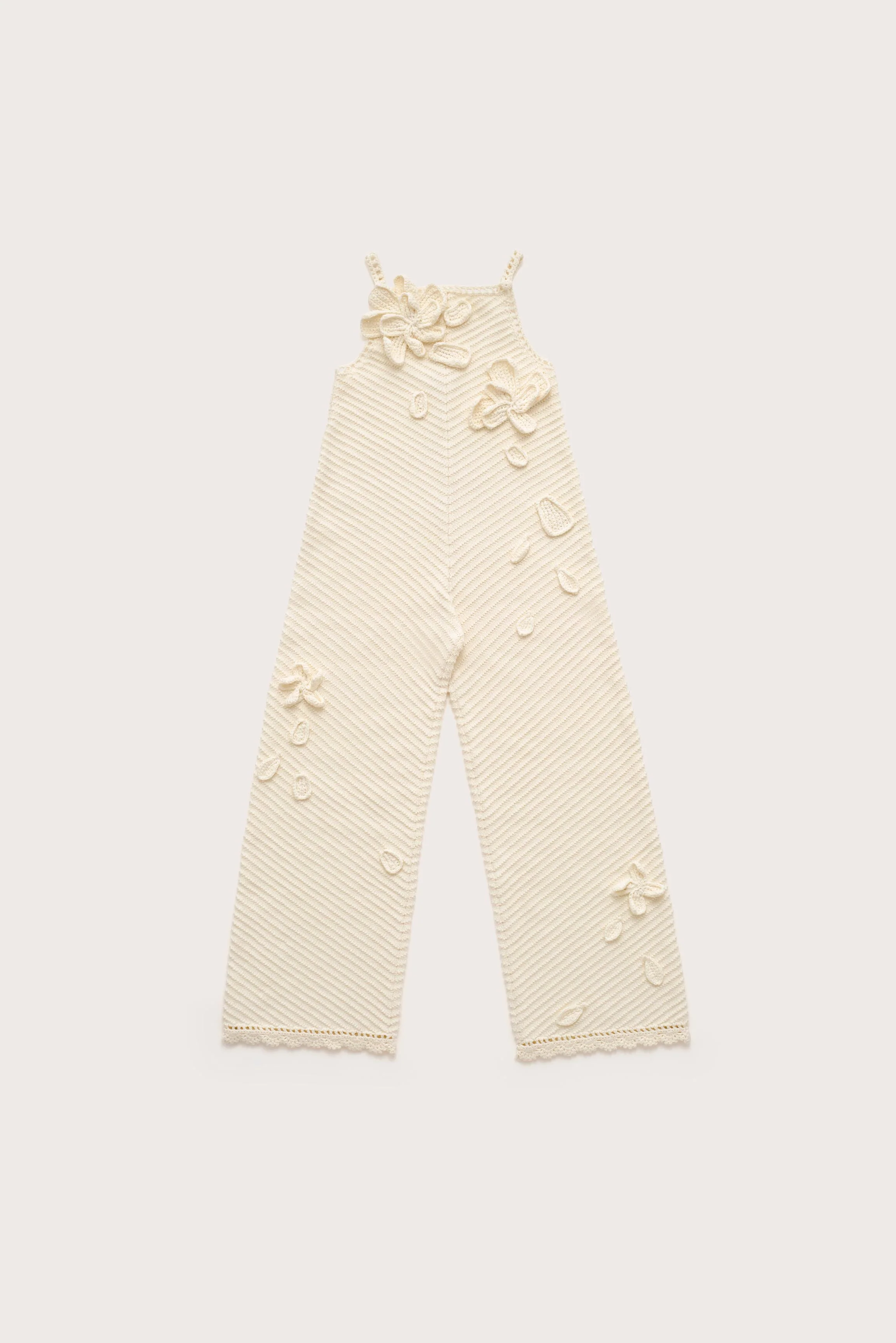 KIDS CHRYSANTHEMUM JUMPSUIT - OFF WHITE - Image 2