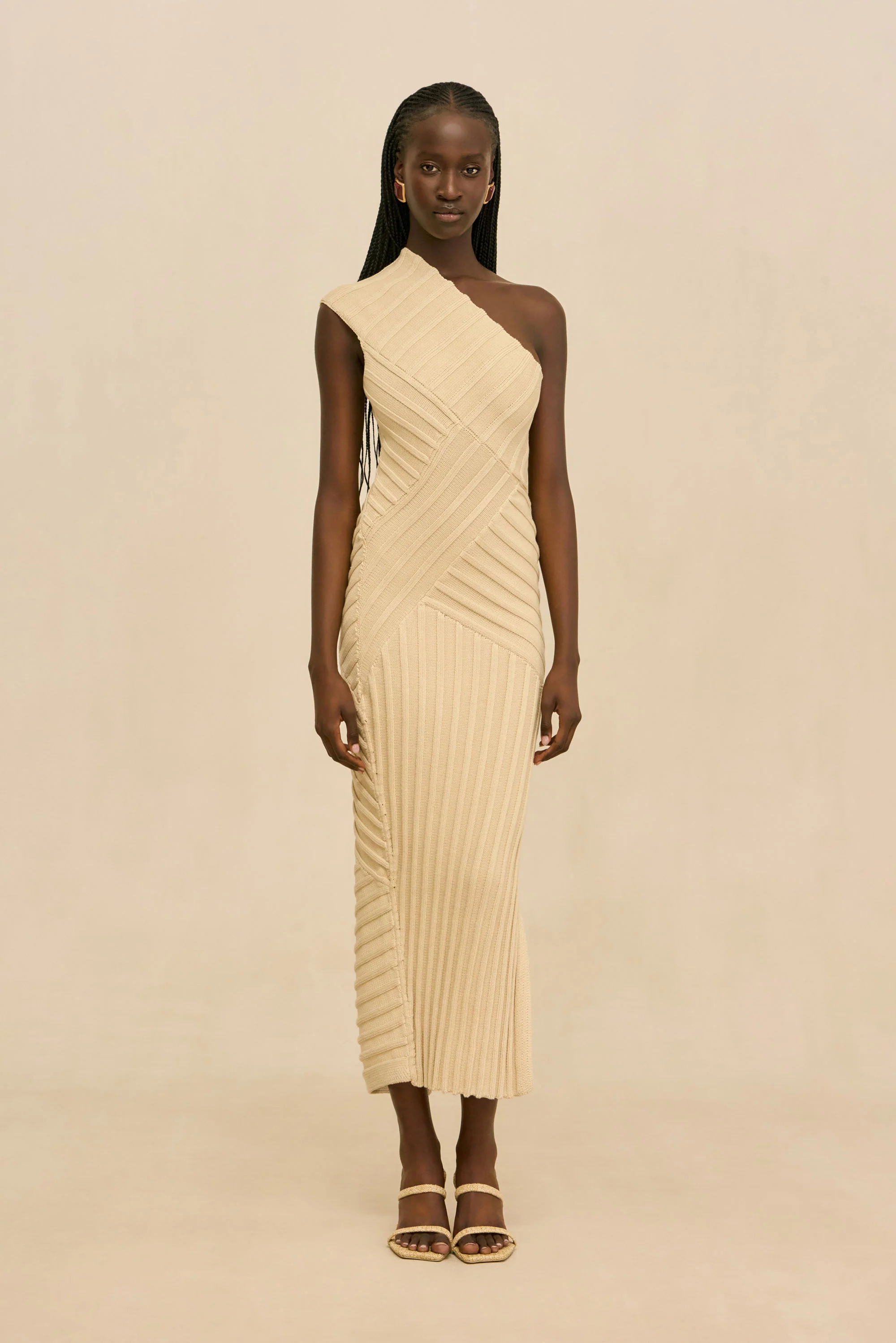 CIELO KNIT DRESS - BEACH - Image 2