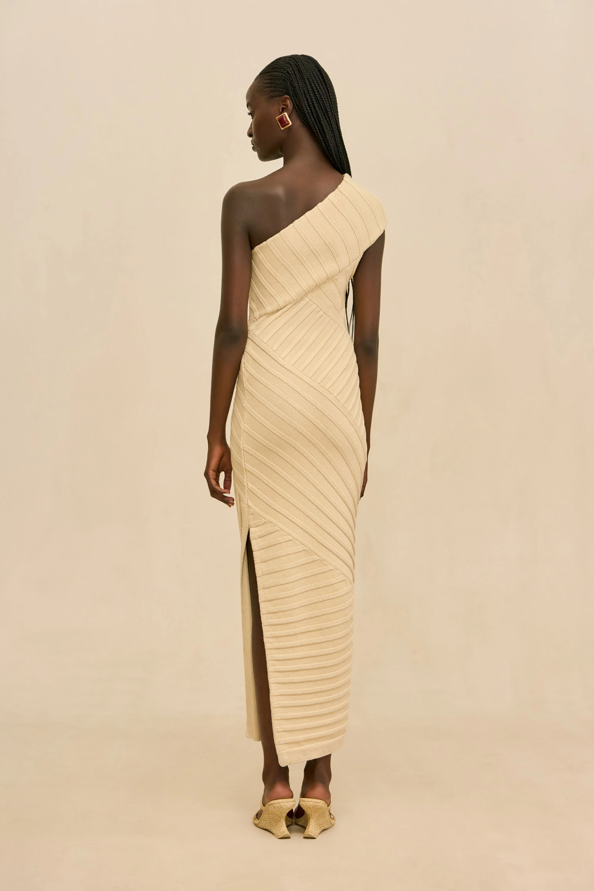 CIELO KNIT DRESS - BEACH - Image 7