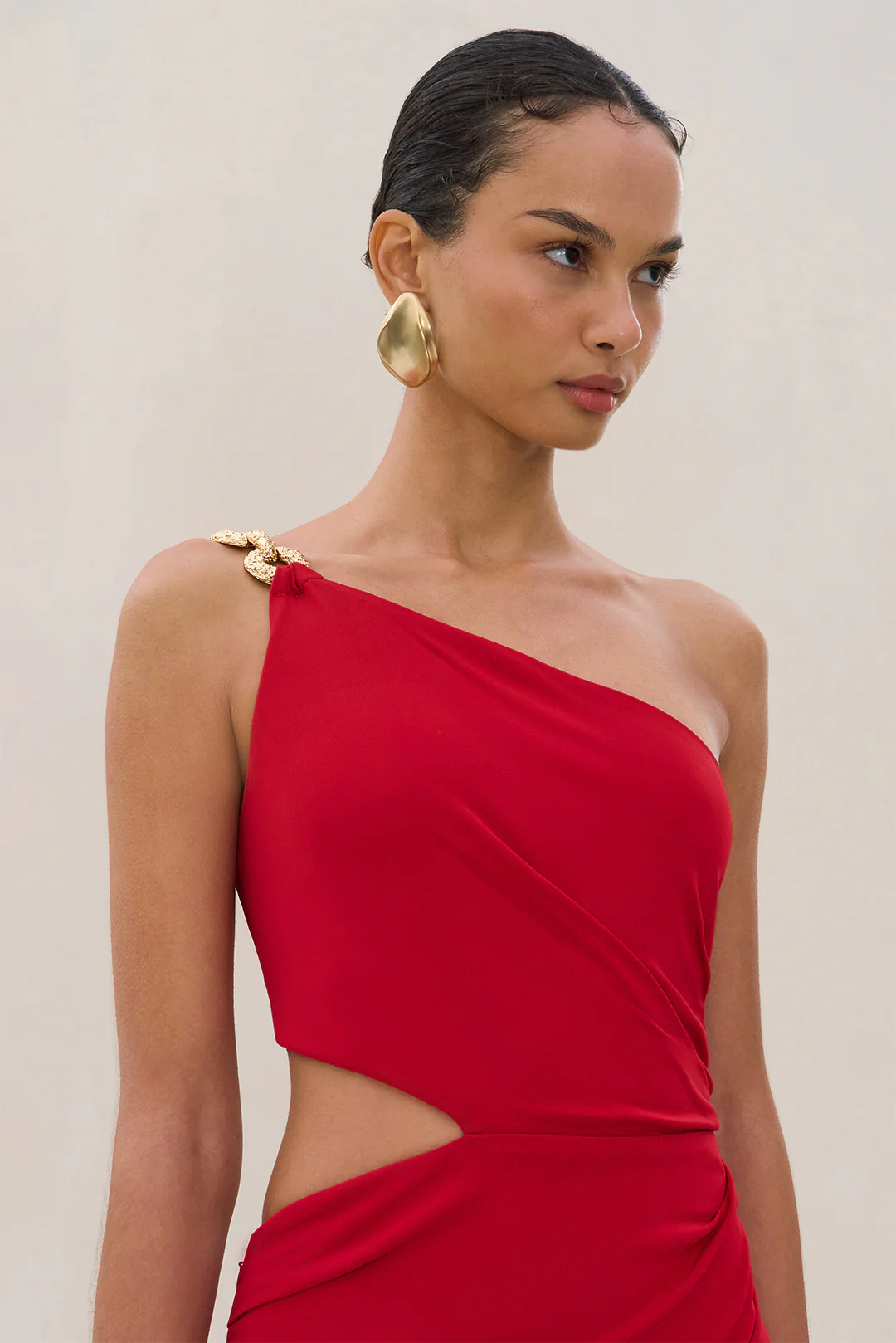 COBIE GOWN - MERLOT - Image 3