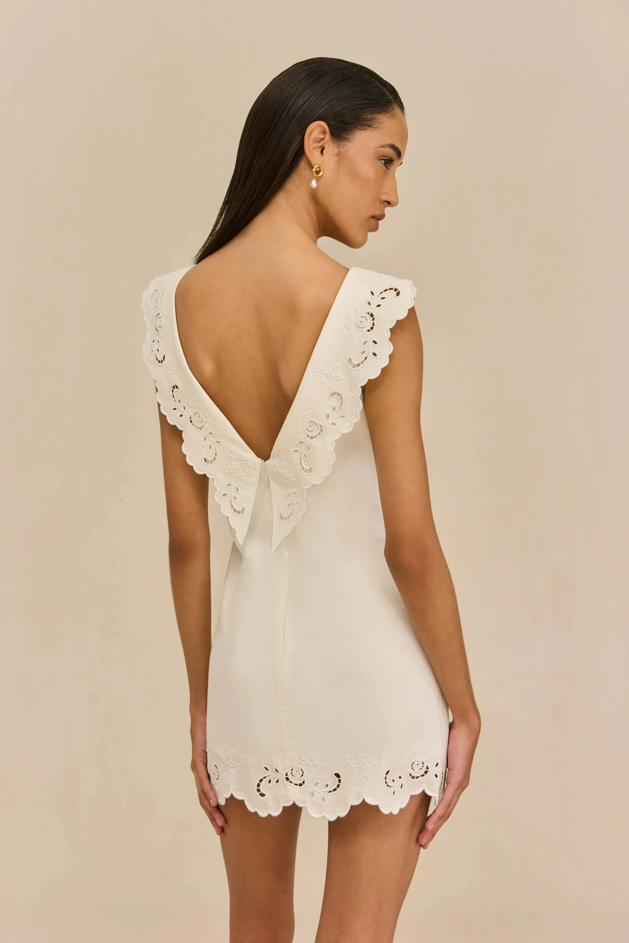 FRIDLI DRESS - OFF WHITE - Image 2