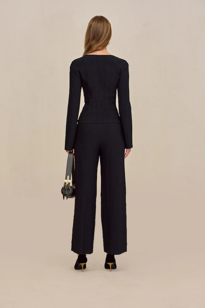 COLLETTE TOP - BLACK - Image 4