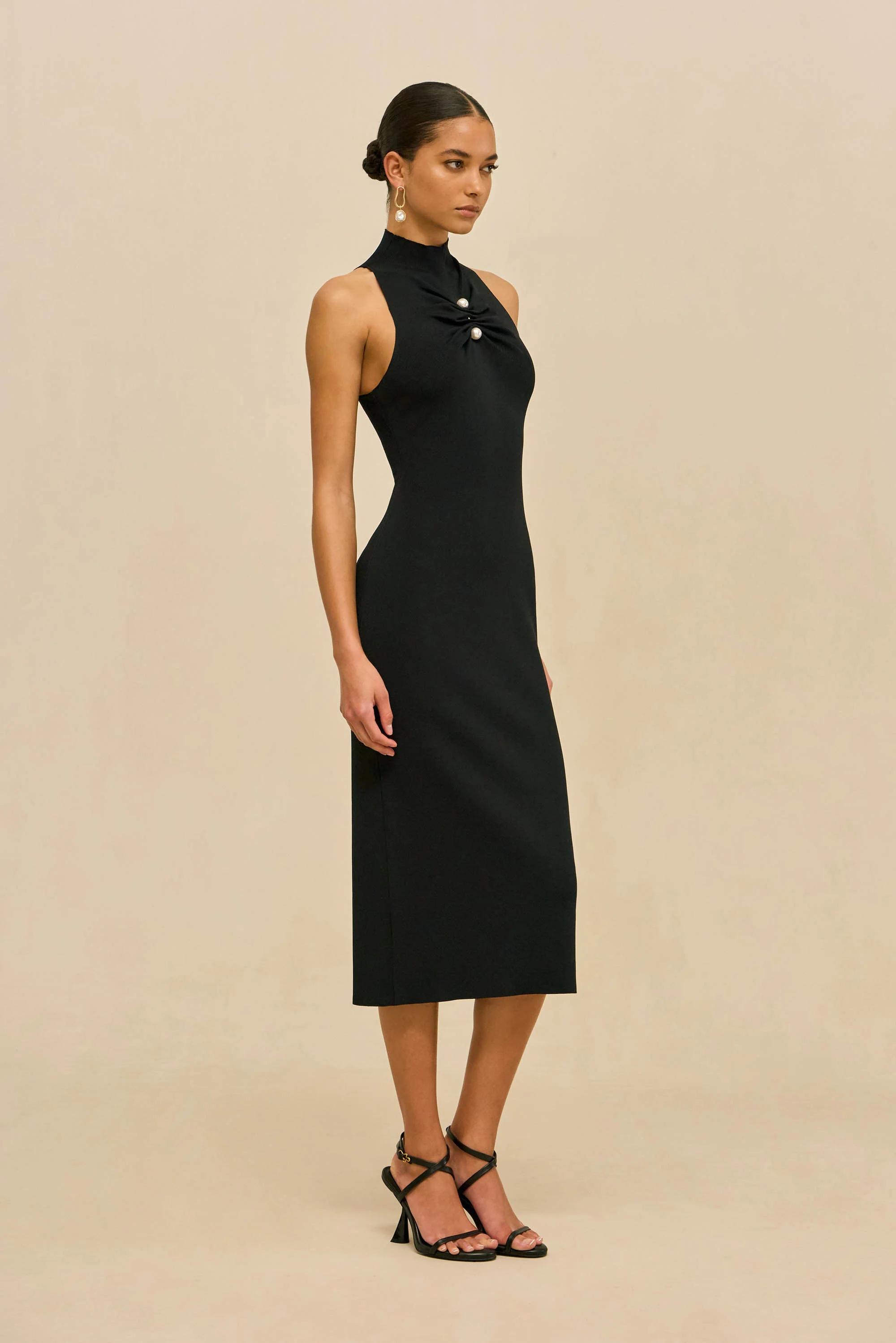 COLLIN DRESS - BLACK - Image 5