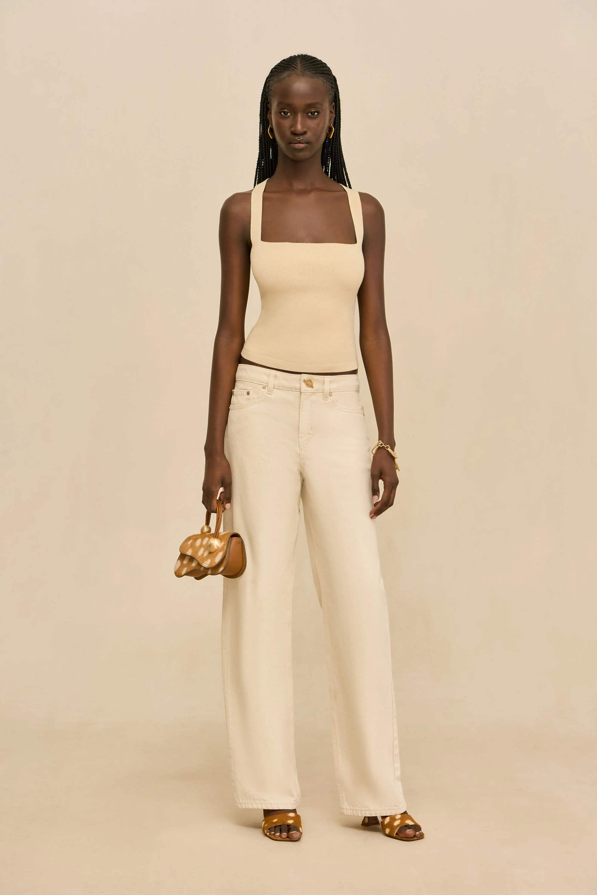 CRAWFORD KNIT TOP - BEACH - Image 4