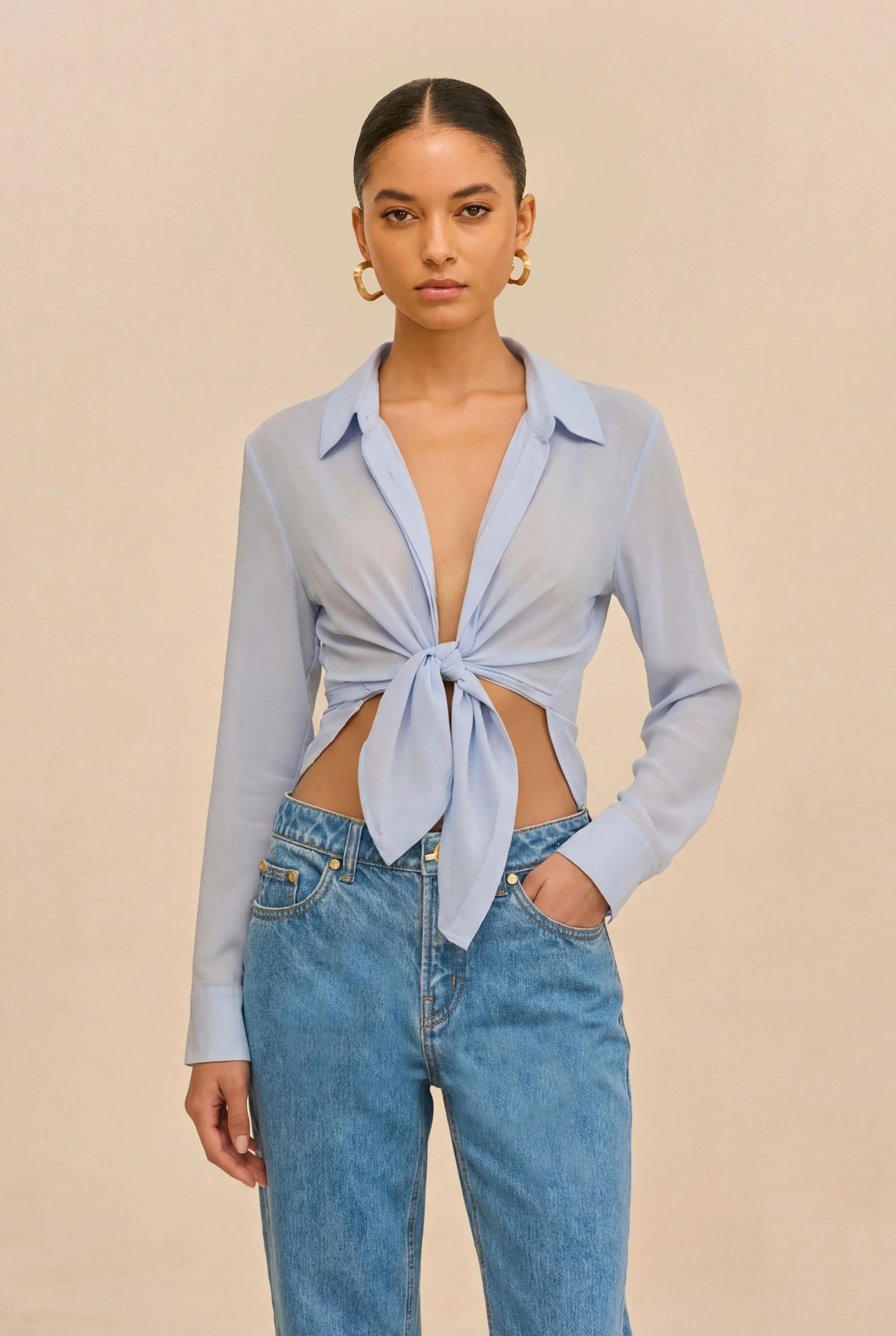 CYNARA TOP - COASTAL