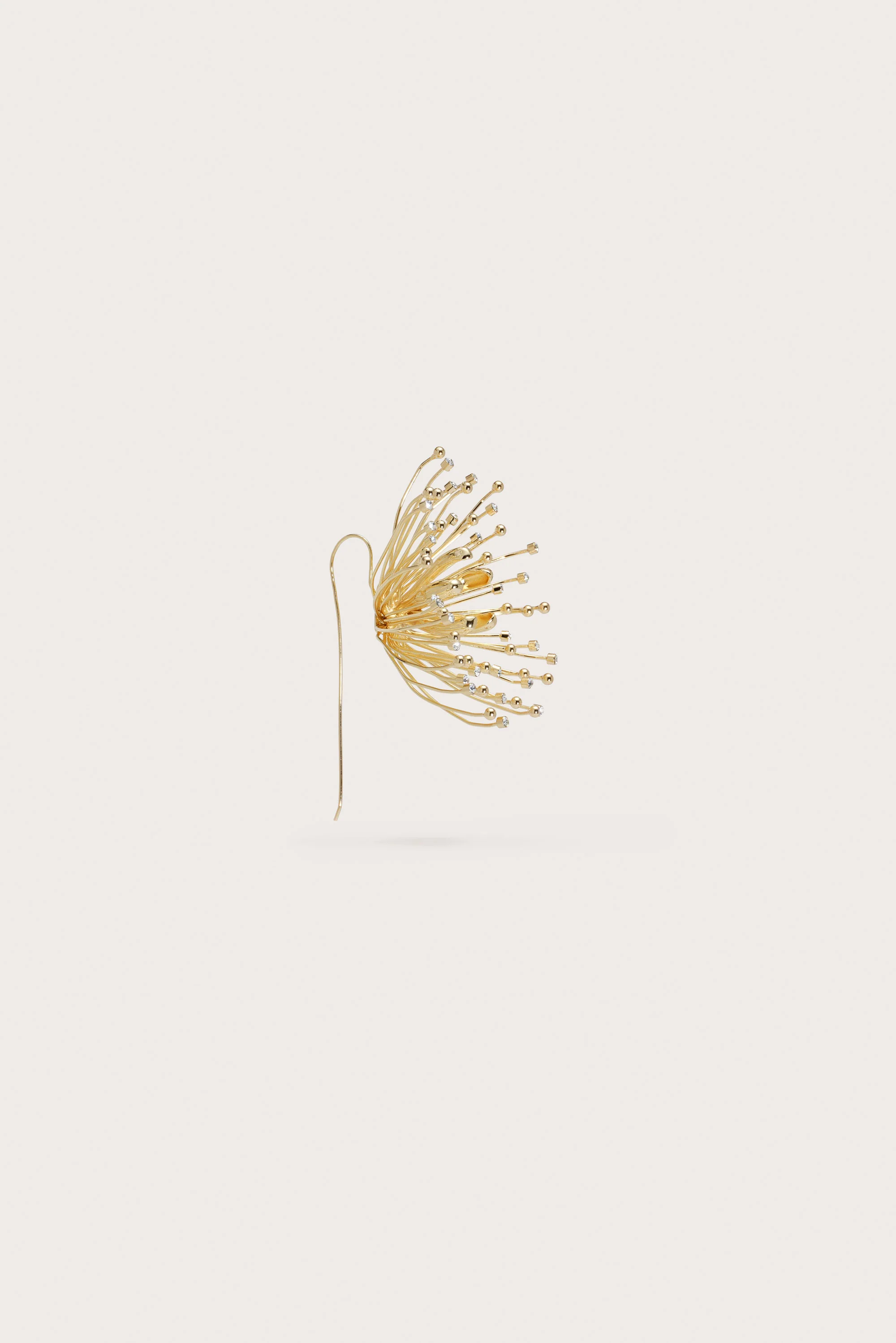 DAMITA EARRING - CLEAR RHINESTONE - Image 3