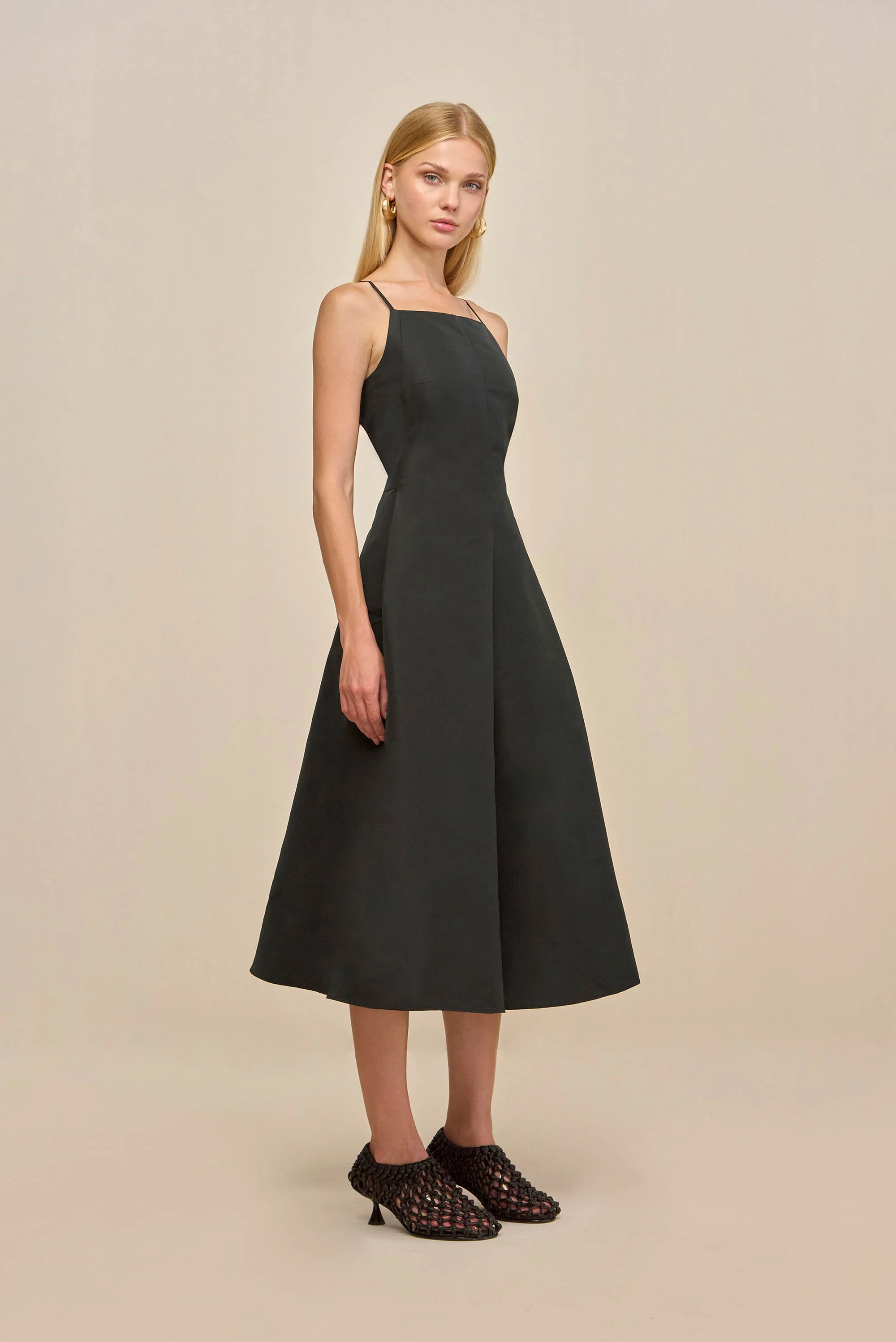 DEENA DRESS - BLACK - Image 3