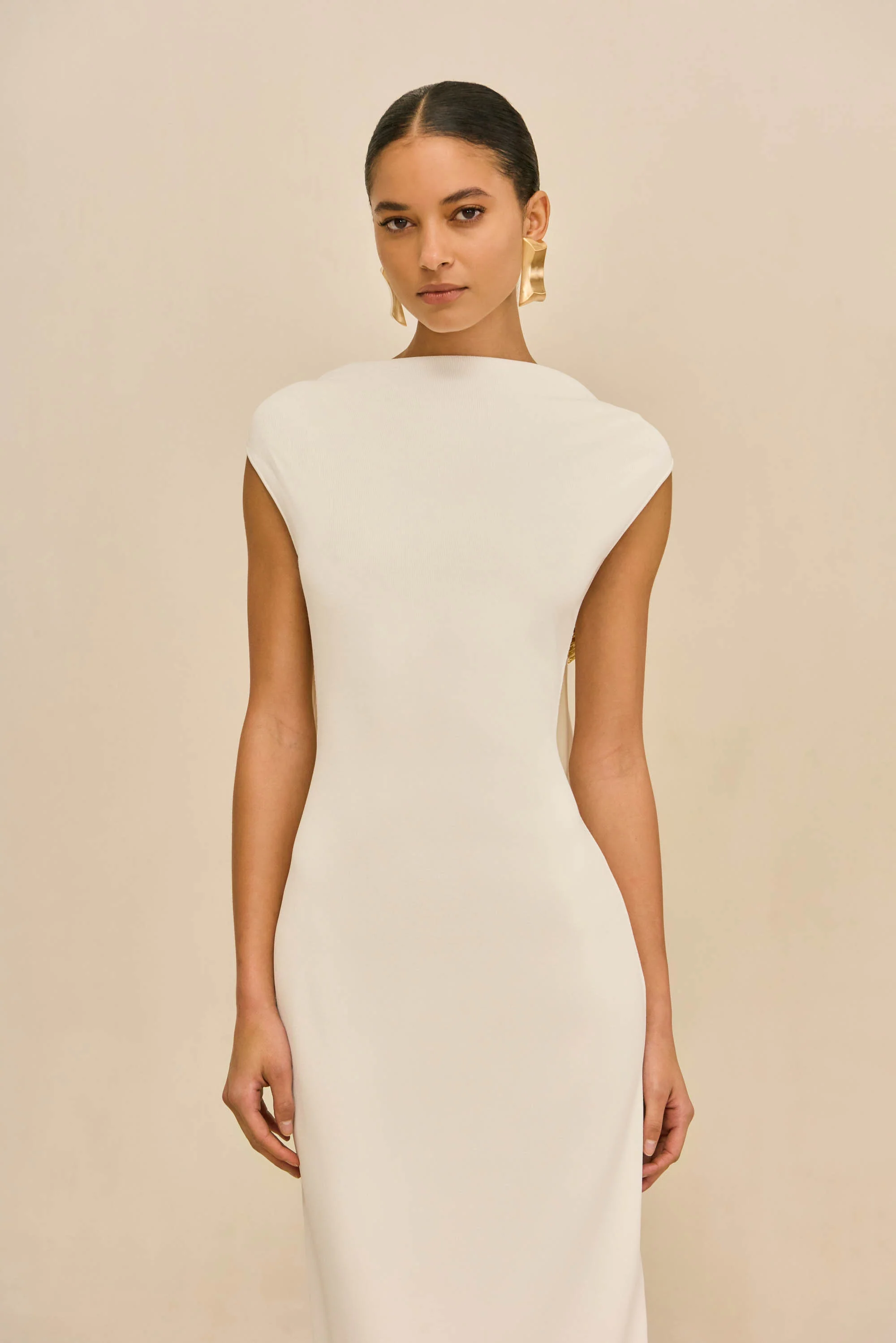 DEIRDRA DRESS - OFF WHITE - Image 3