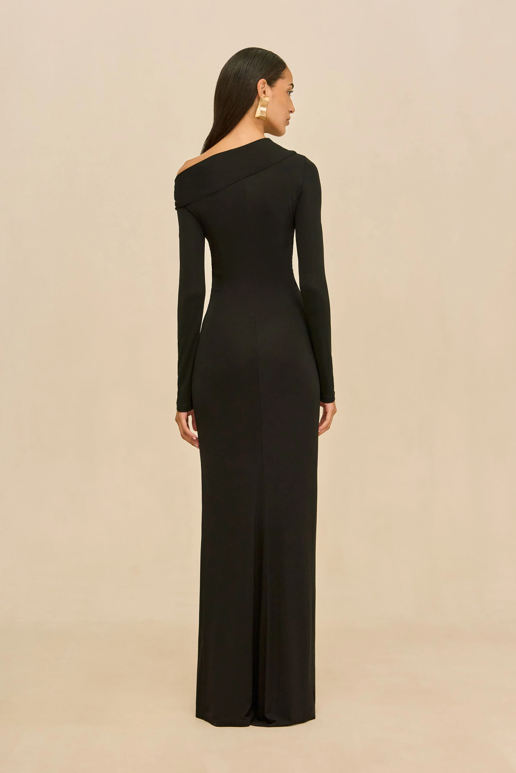 DELAINEY GOWN - BLACK - Image 6