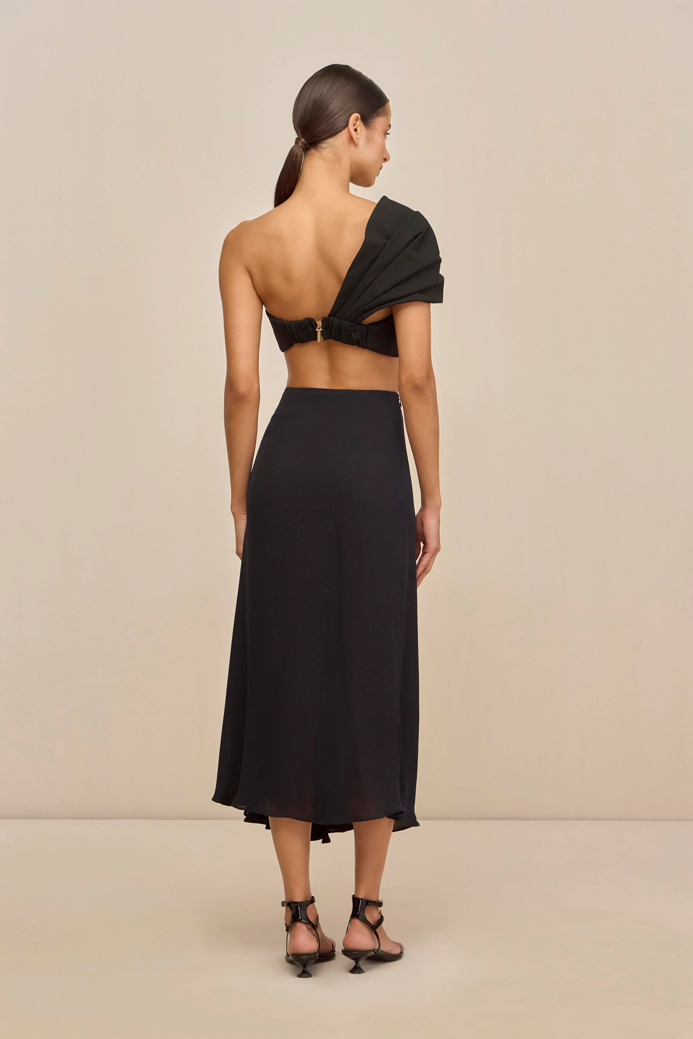 DELIA TOP - BLACK - Image 5