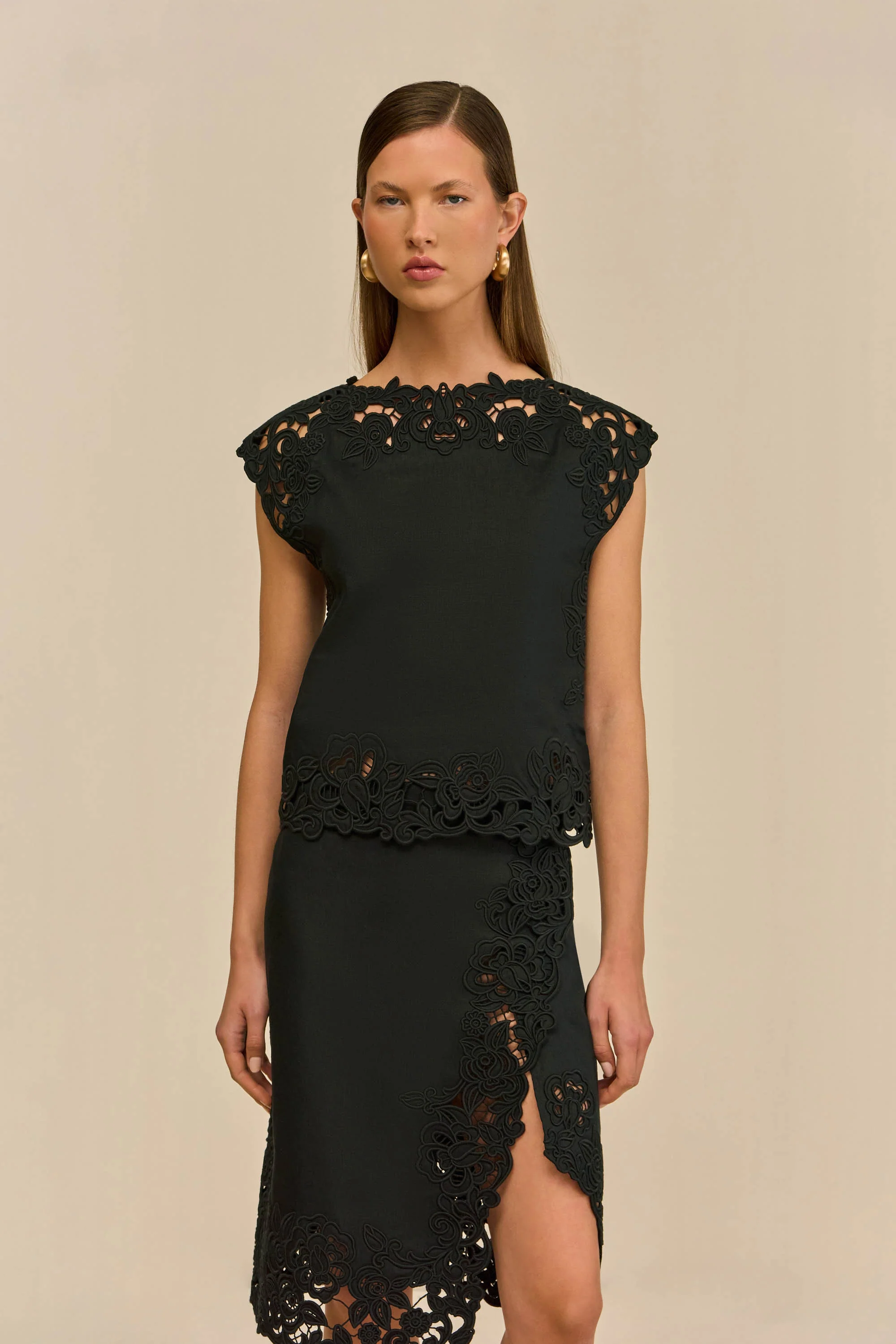 DESTRY TOP - BLACK