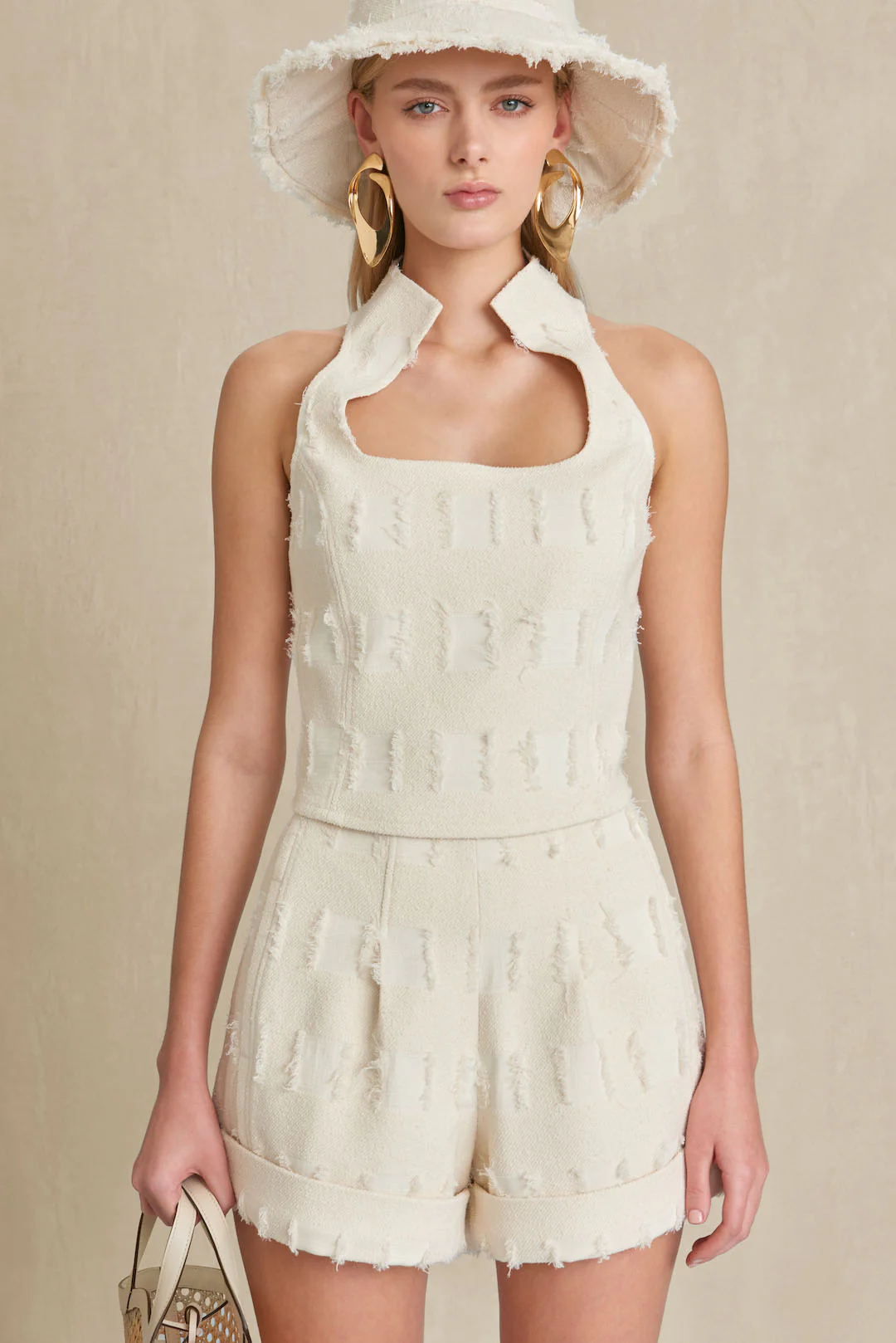 DULCIE TOP - OFF WHITE MULTI