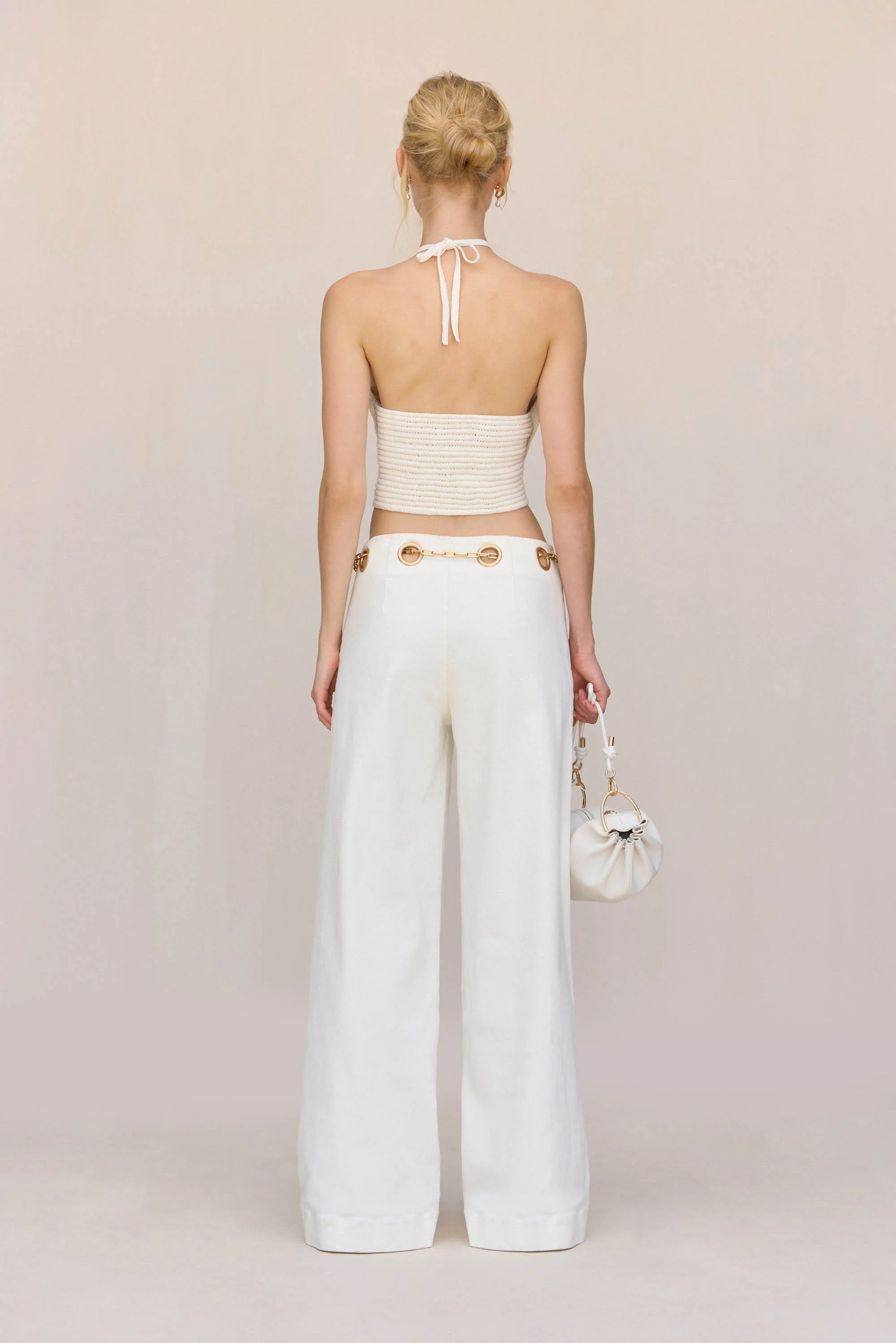 EMELIA CROCHET TOP - OFF WHITE - Image 5