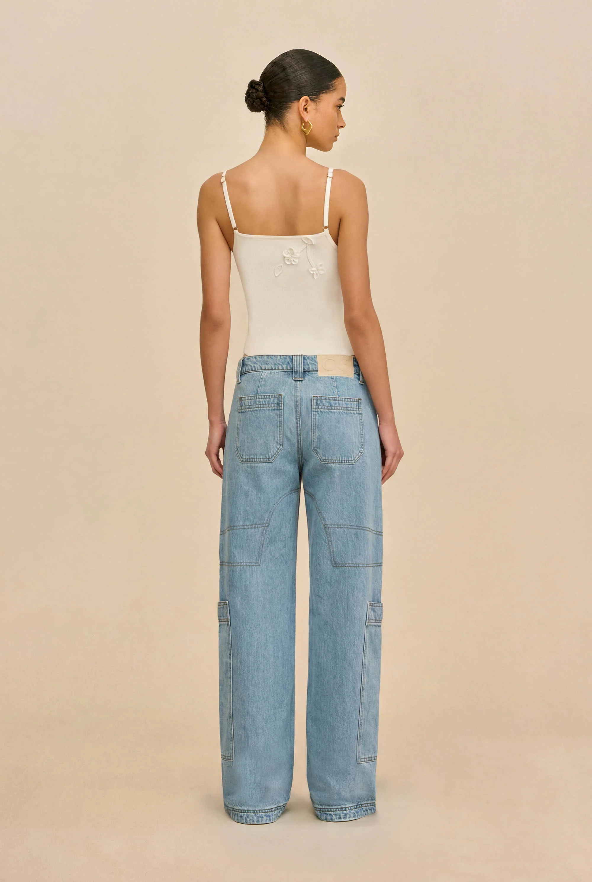 EMILIANA KNIT TOP - OFF WHITE - Image 4