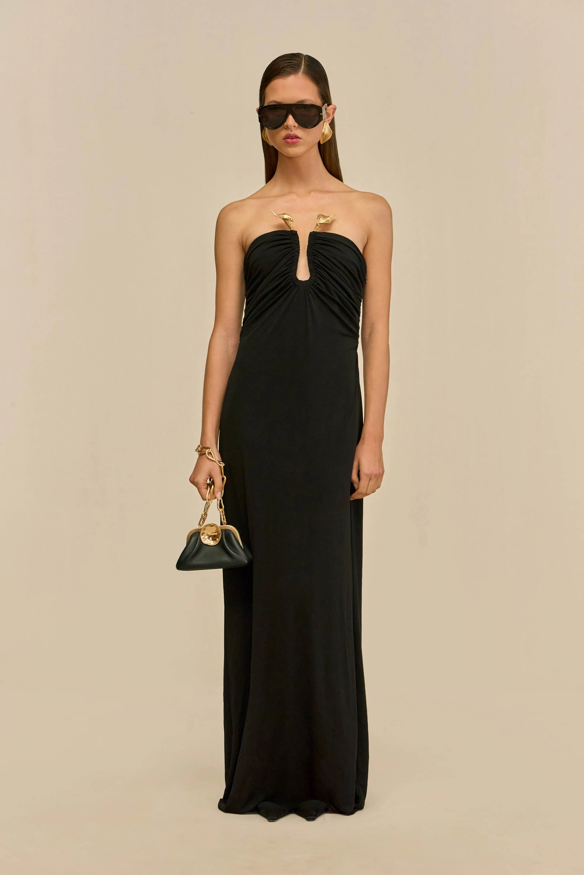 EMIR GOWN - BLACK - Image 3