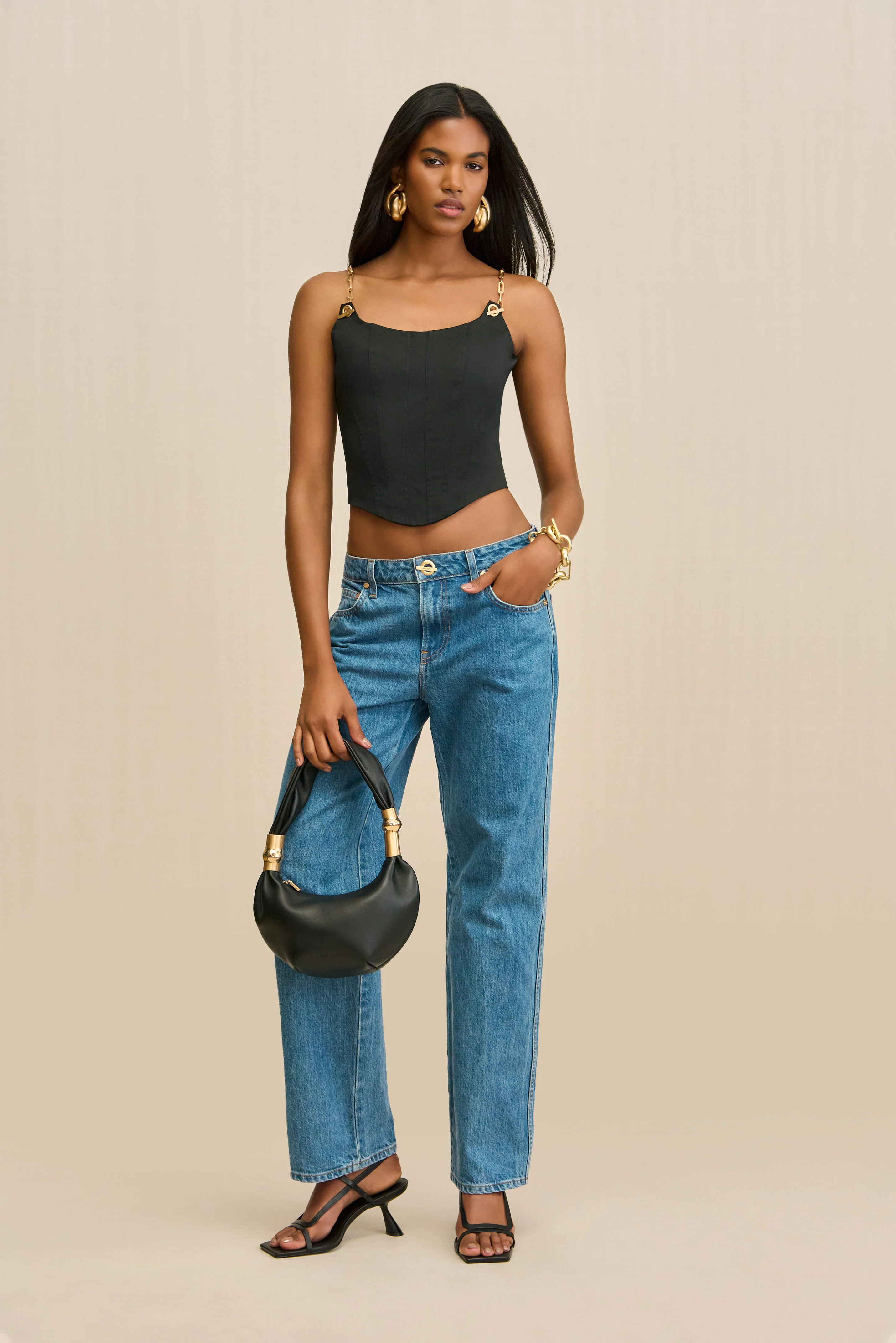 FIANNA TOP - BLACK - Image 2