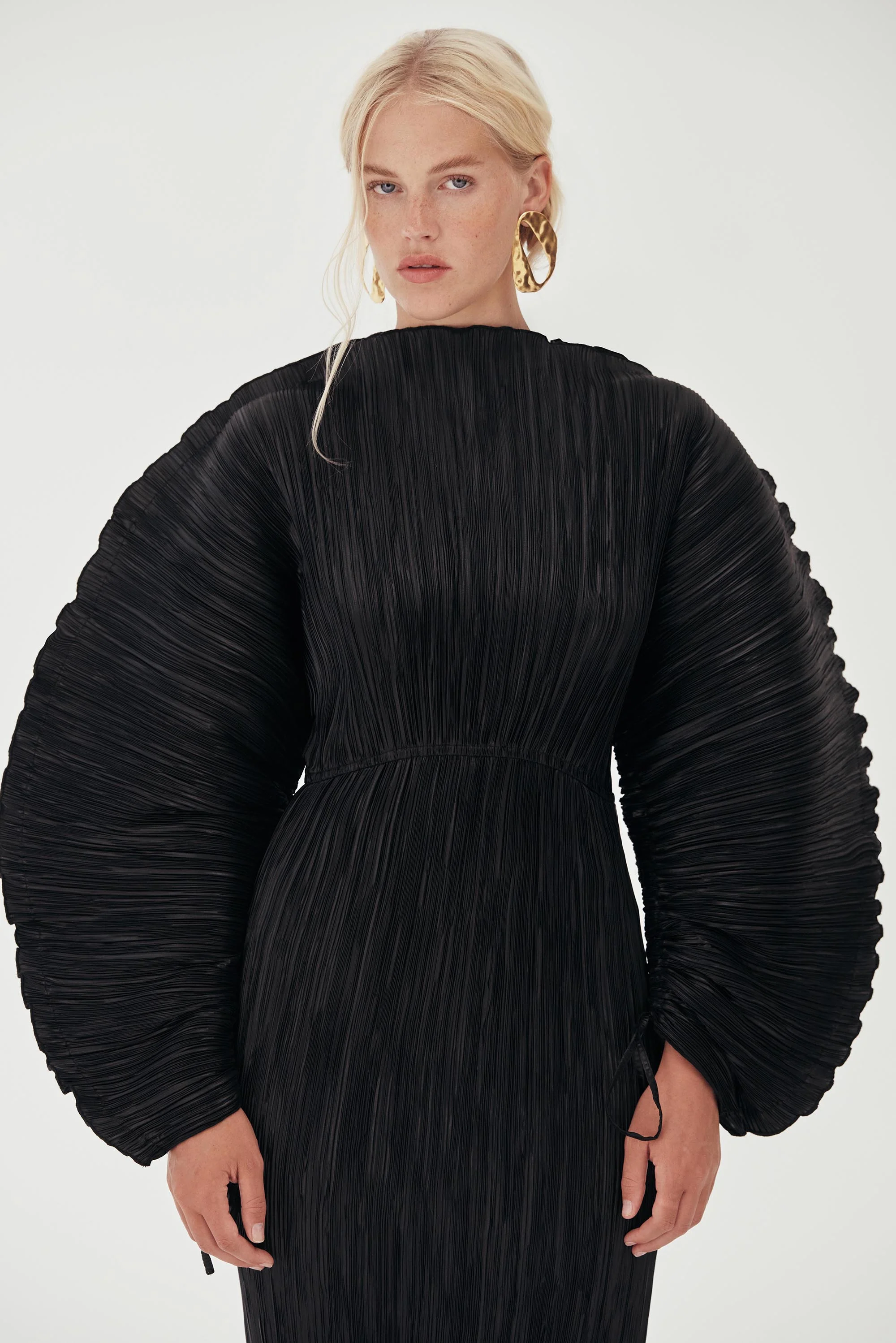 FREDA DRESS - BLACK - Image 7