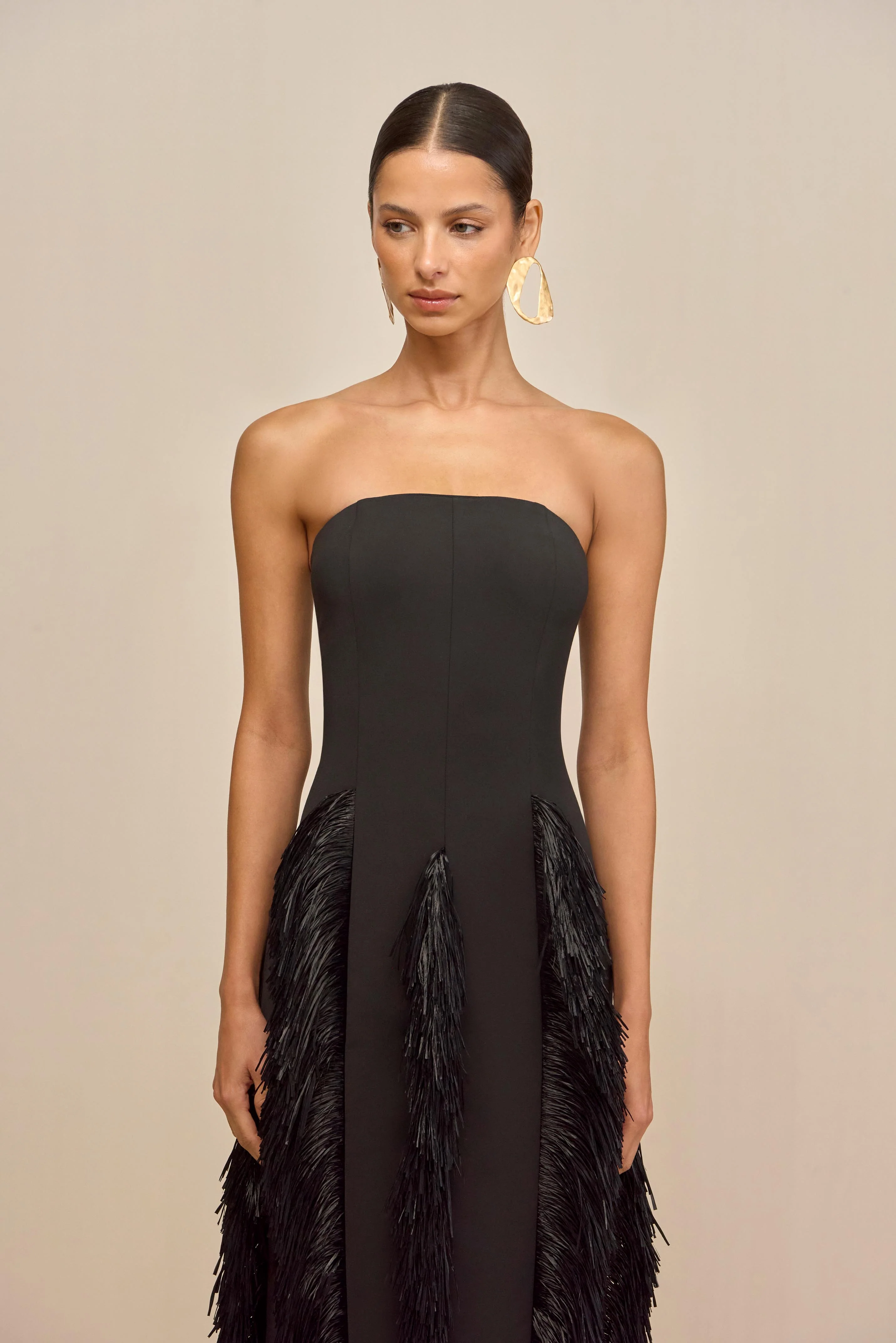FREYA GOWN - BLACK - Image 3