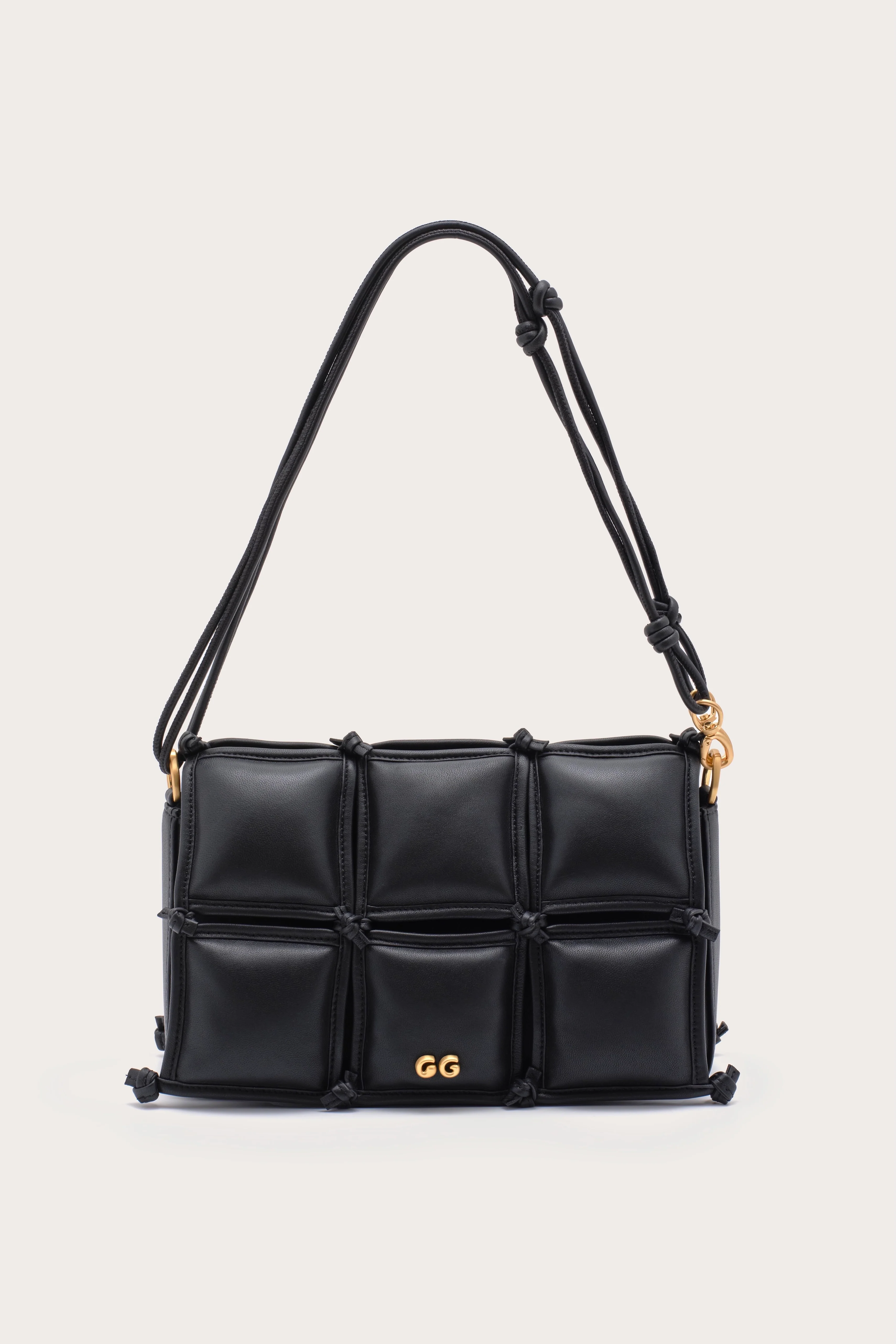 GAIA'S PUFF CROSSBODY BAG - BLACK - Image 3