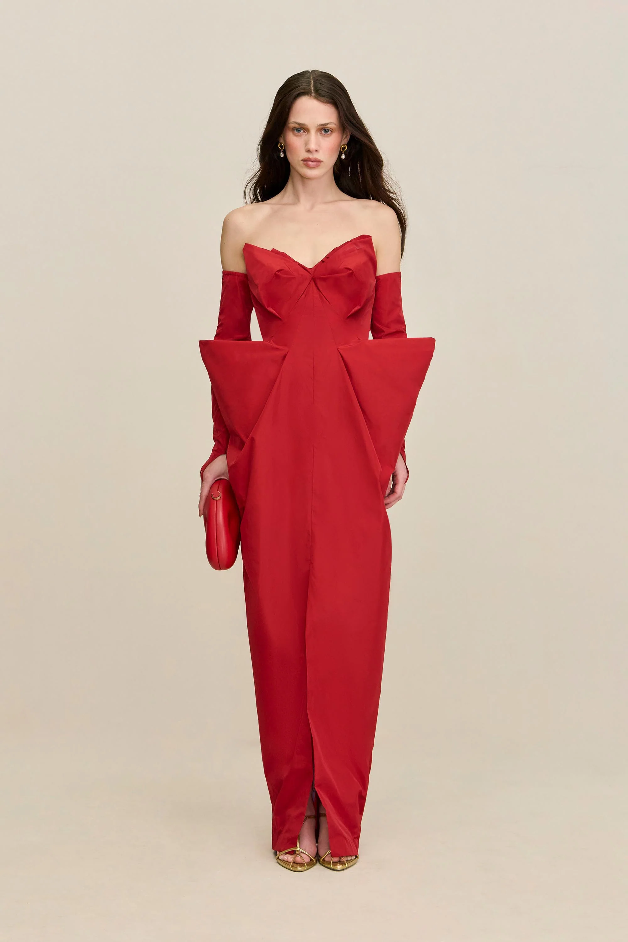 GEMMA GOWN - GARNET - Image 3