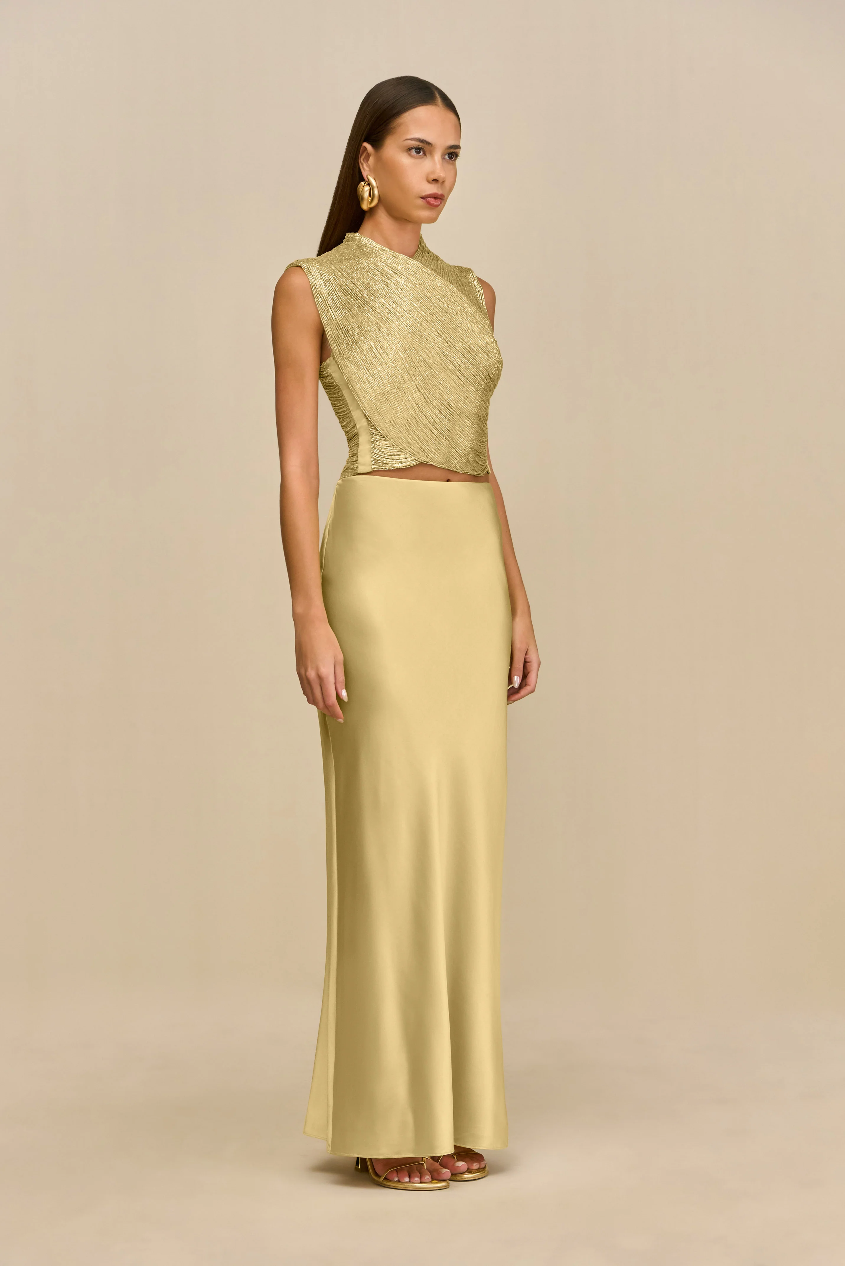 HAISLEY TOP - LIGHT GOLD - Image 4