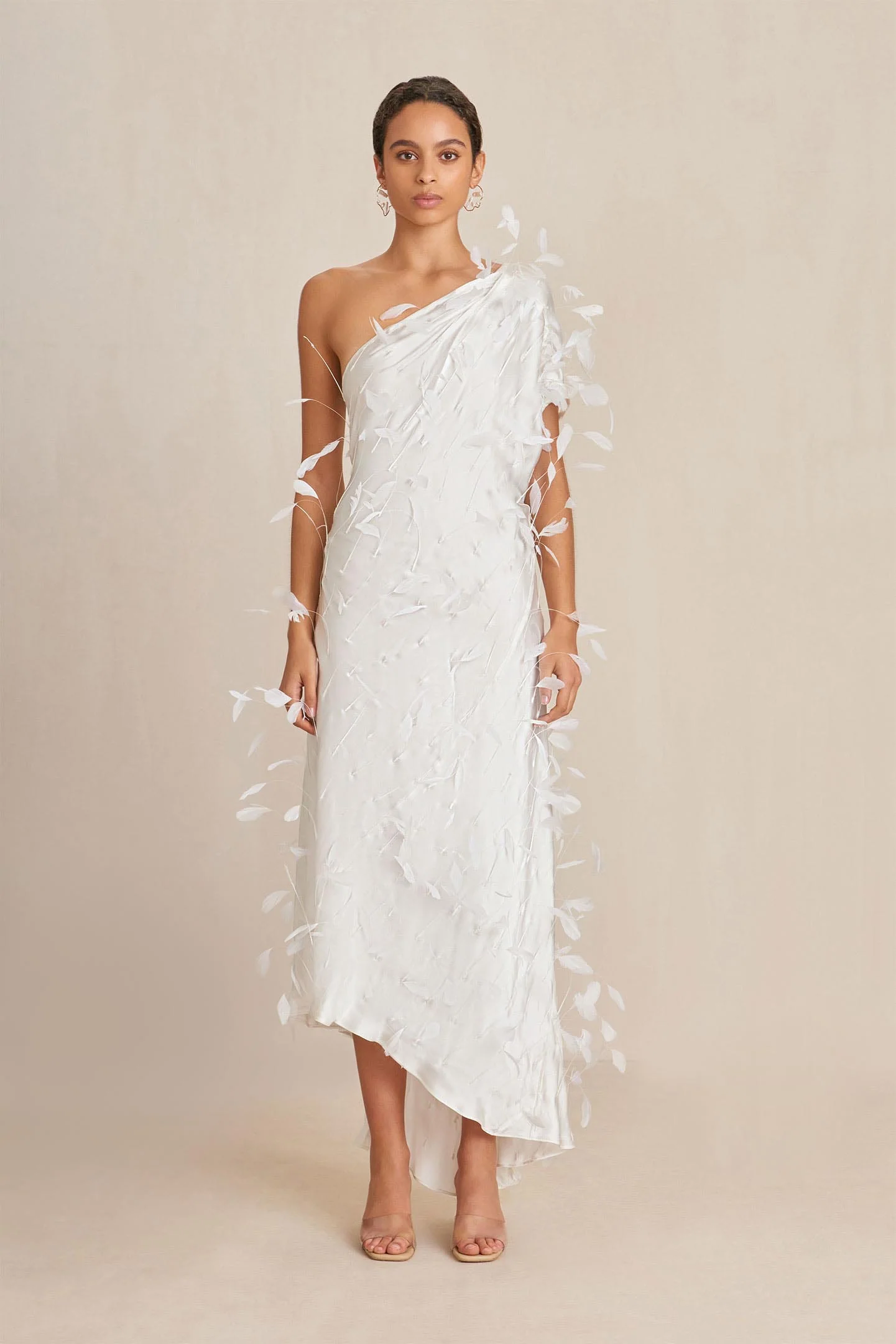 HALLE DRESS - OFF WHITE