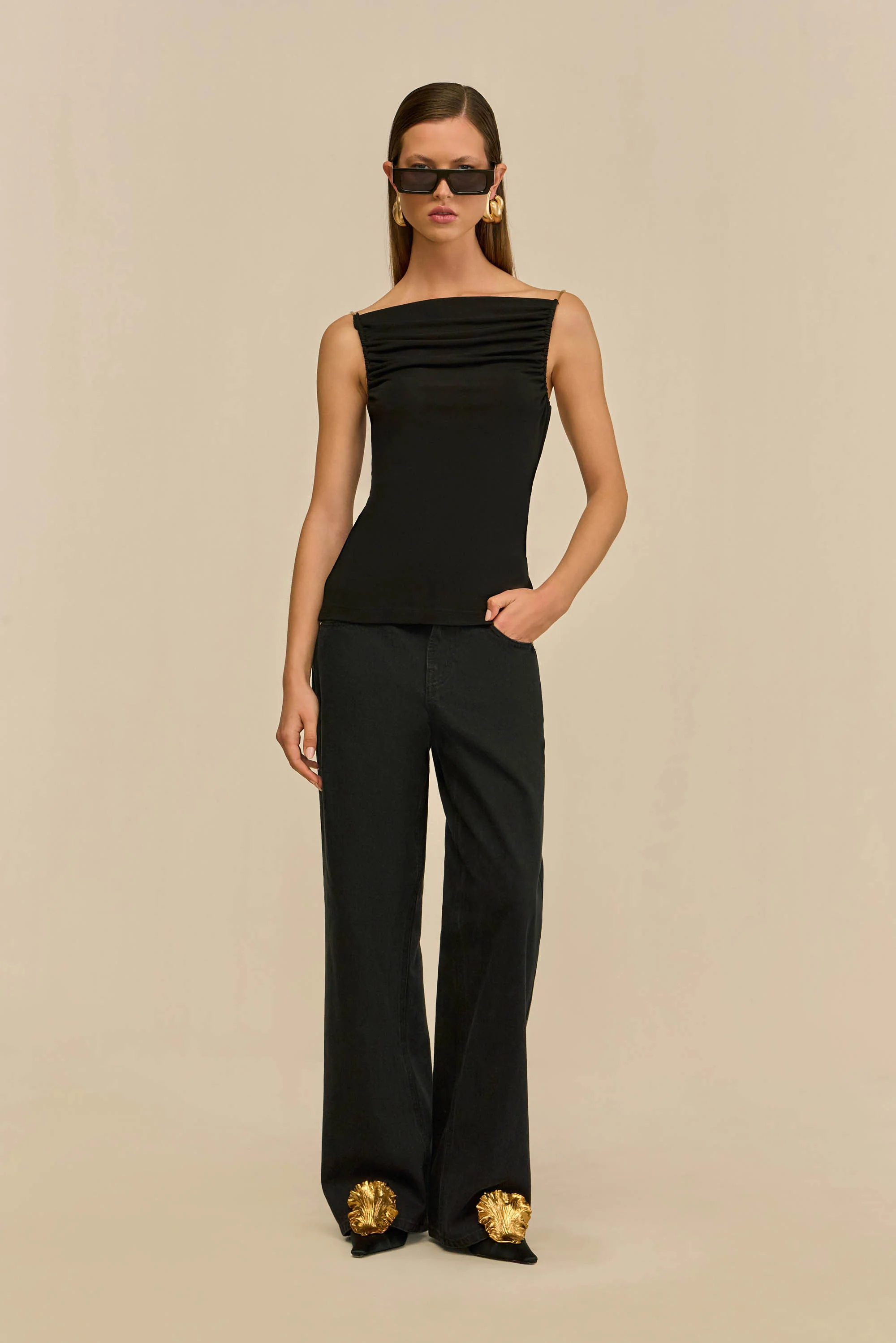 ISIAH TOP - BLACK - Image 3
